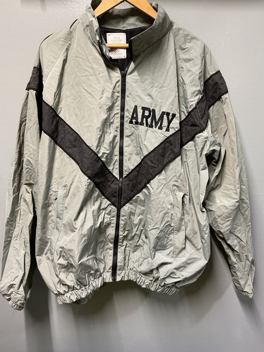 Army PT Jacket with Ventilation Large Long