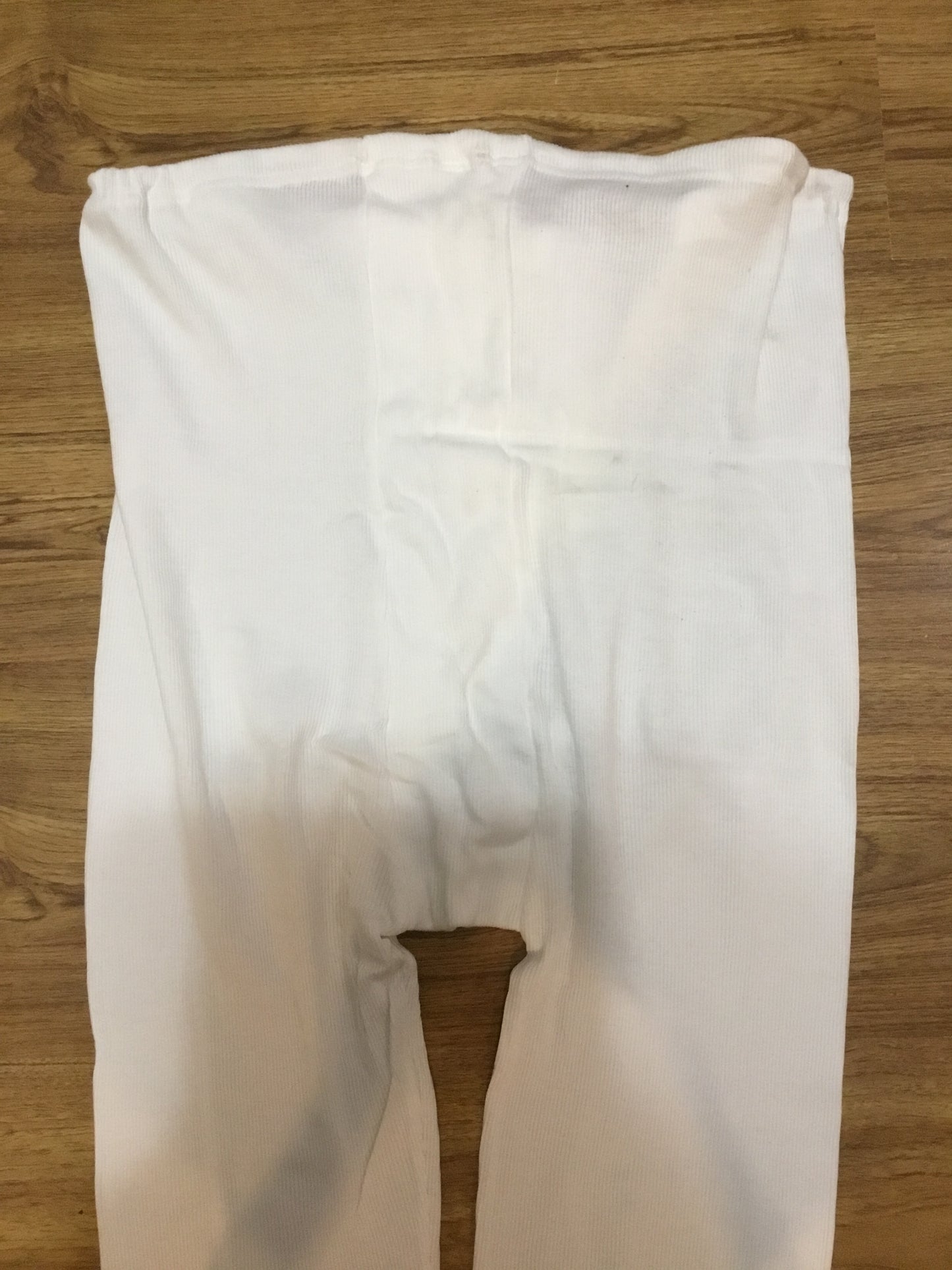 Czech Military  White Ribbed Long Johns