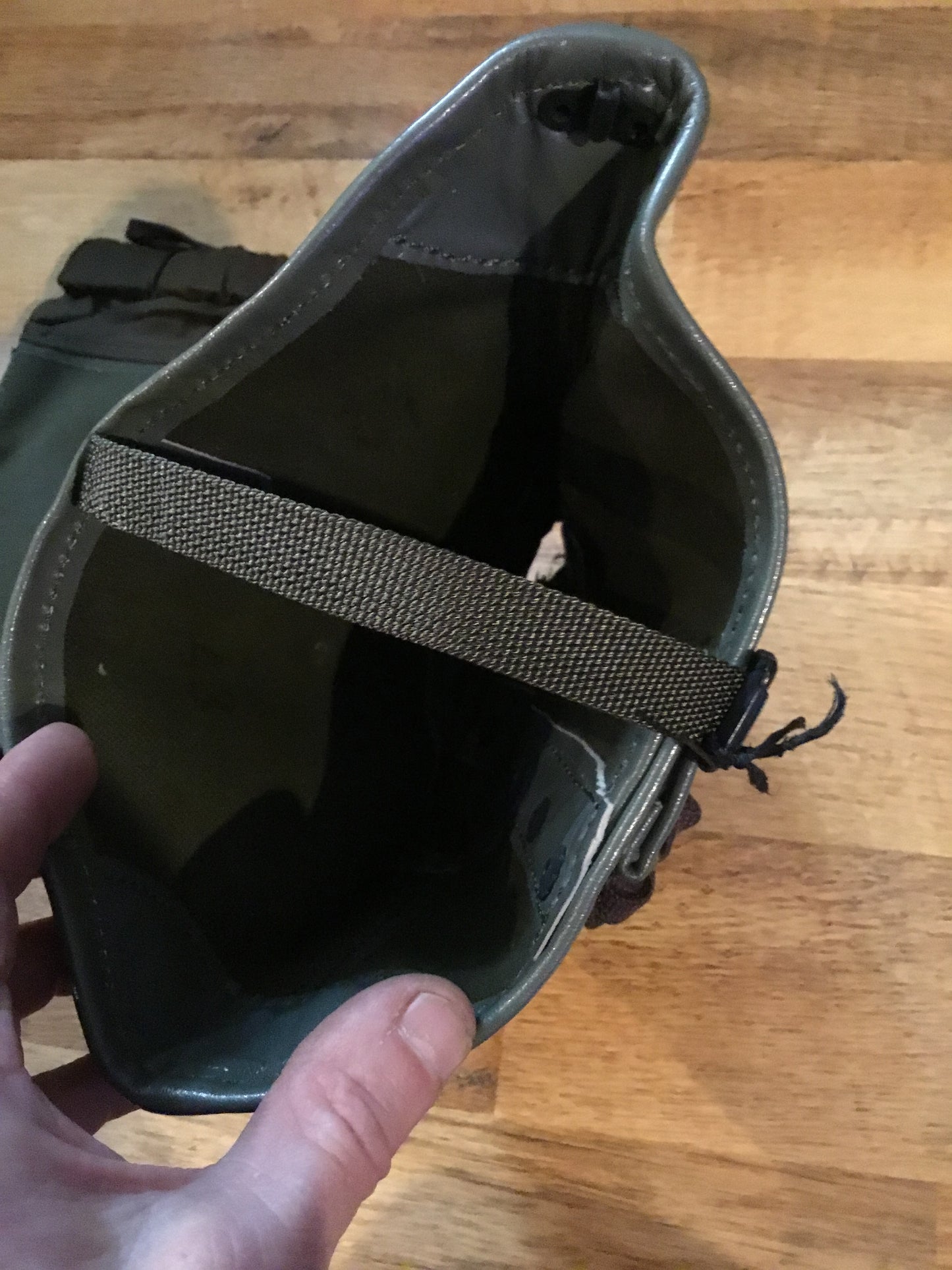 Italian Military OG Gaiters , Canvas