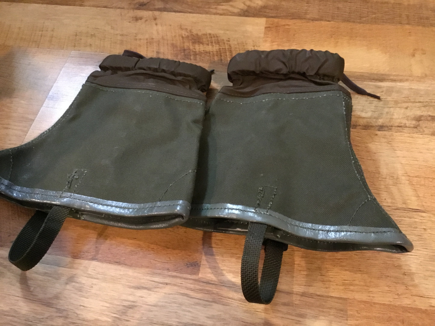 Italian Military OG Gaiters , Canvas