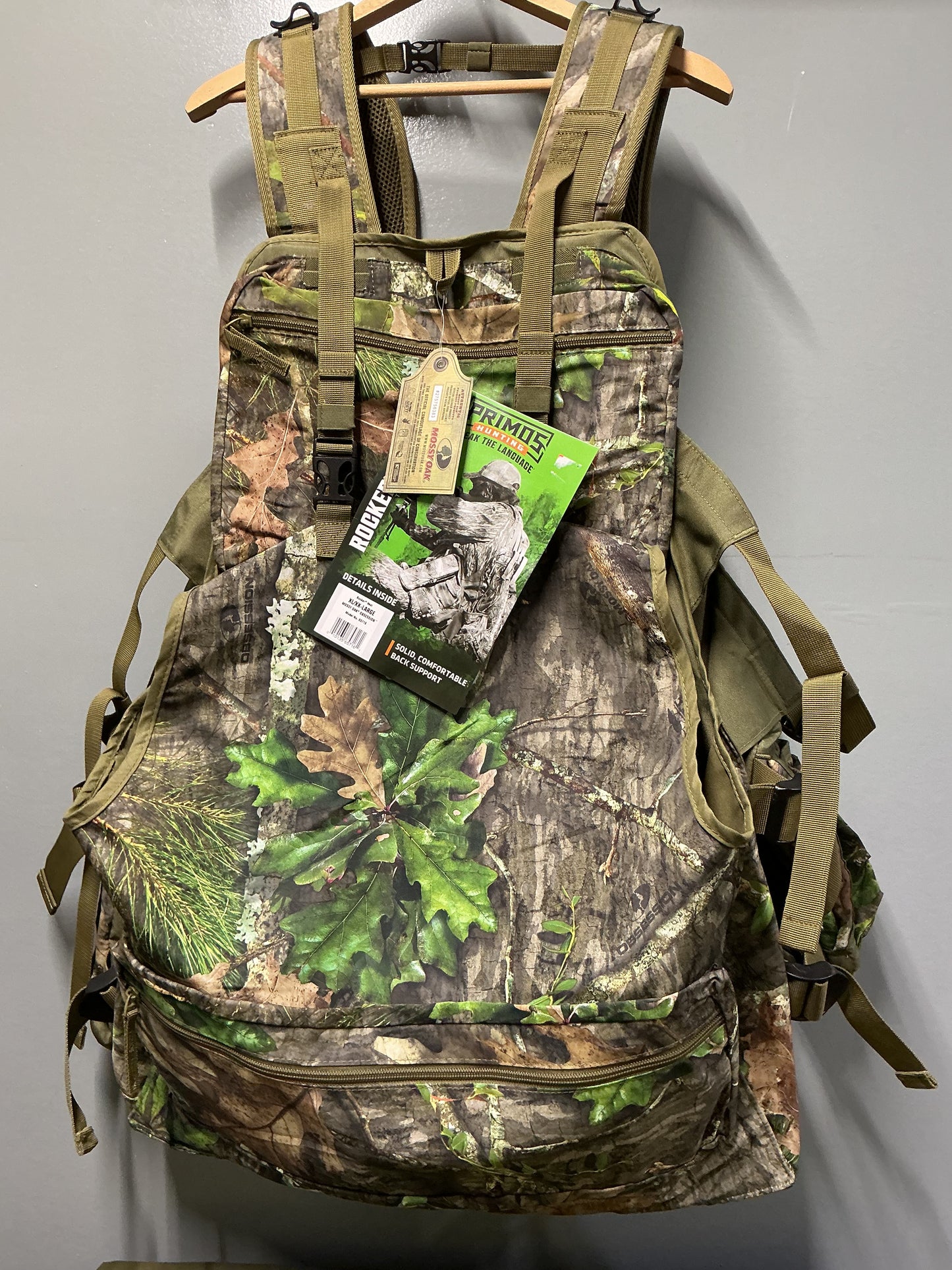 New Primos Hunter Rocker Vest Turkey Hunter Size XL to XXL