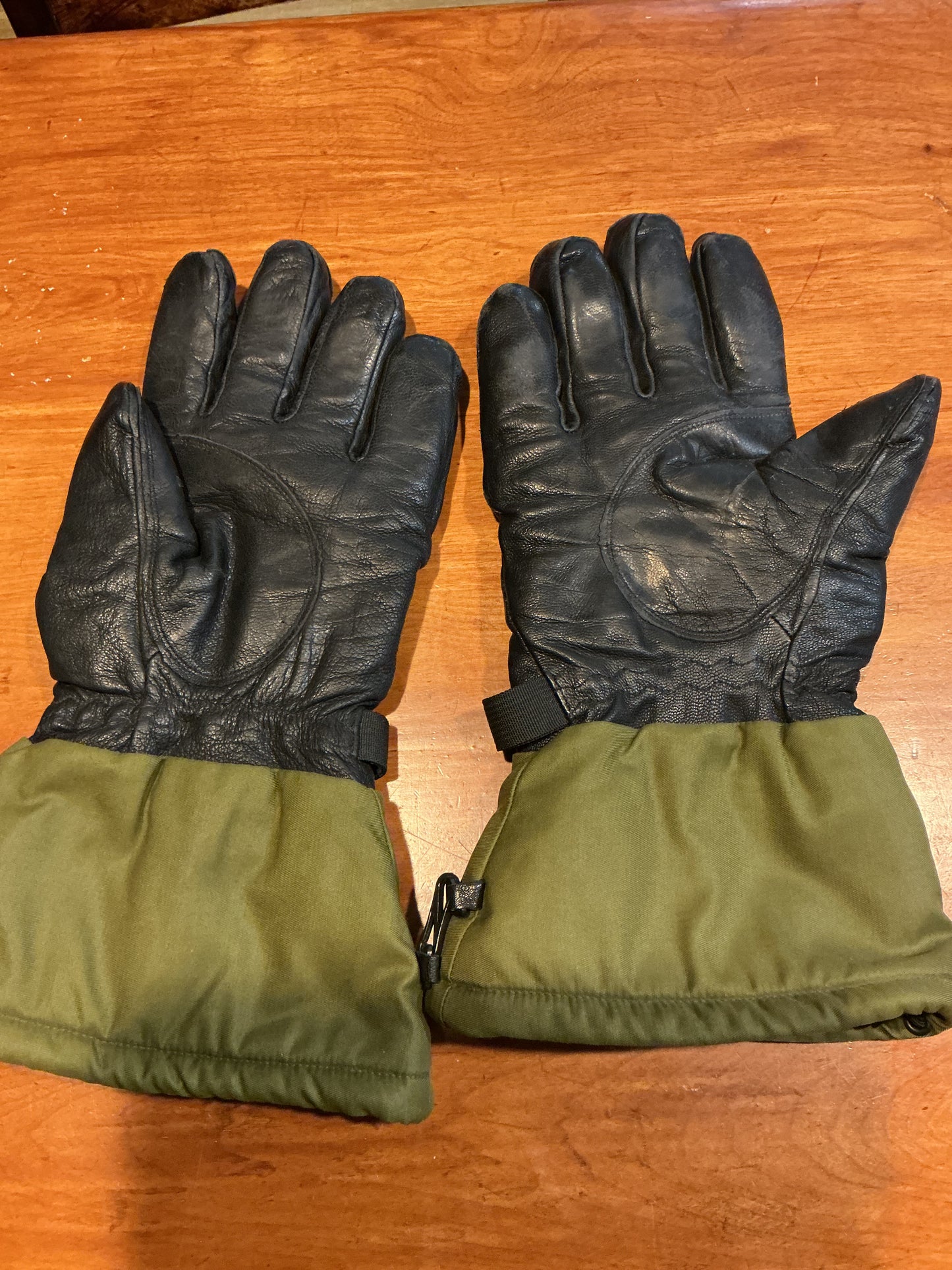 Canadian Forces Cold/ Wet Weather Gore- Tex Lined Gloves size Large