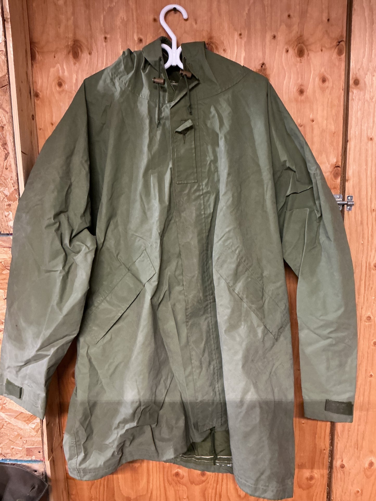 Vintage Canadian Military Rain Parkas Large Tall