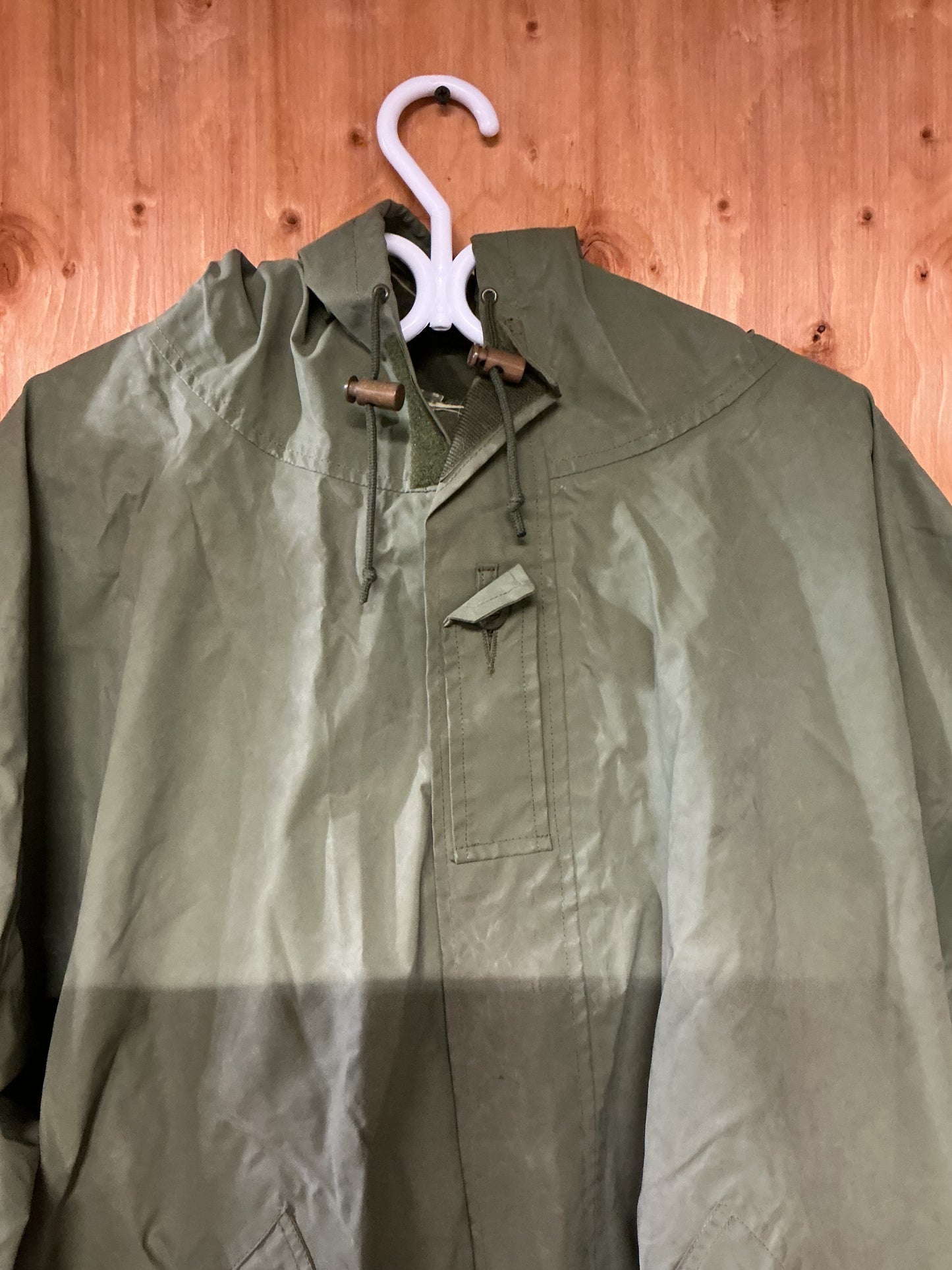 Vintage Canadian Military Rain Parkas Large Tall