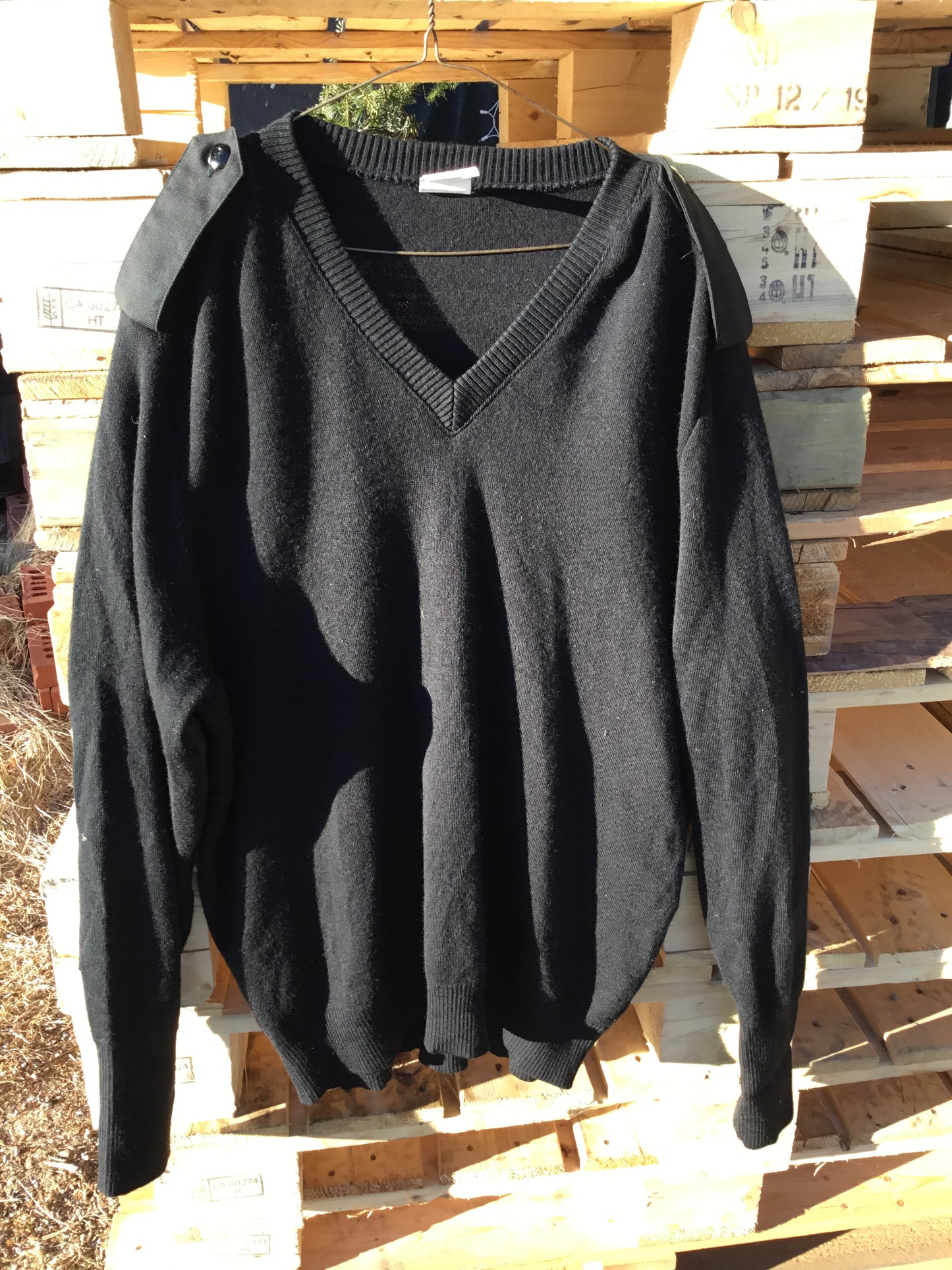 Canadian Navy Wool Sweater XLARGE