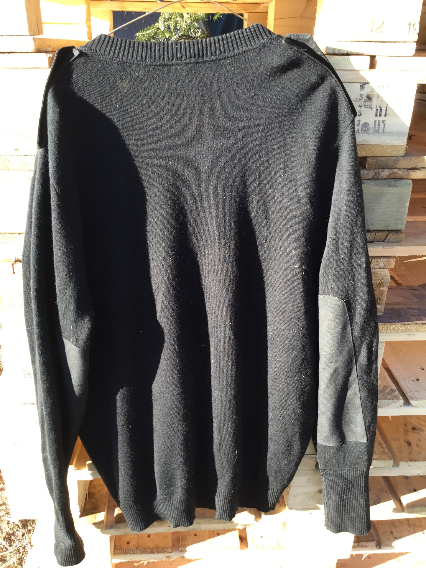 Canadian Navy Wool Sweater XLARGE