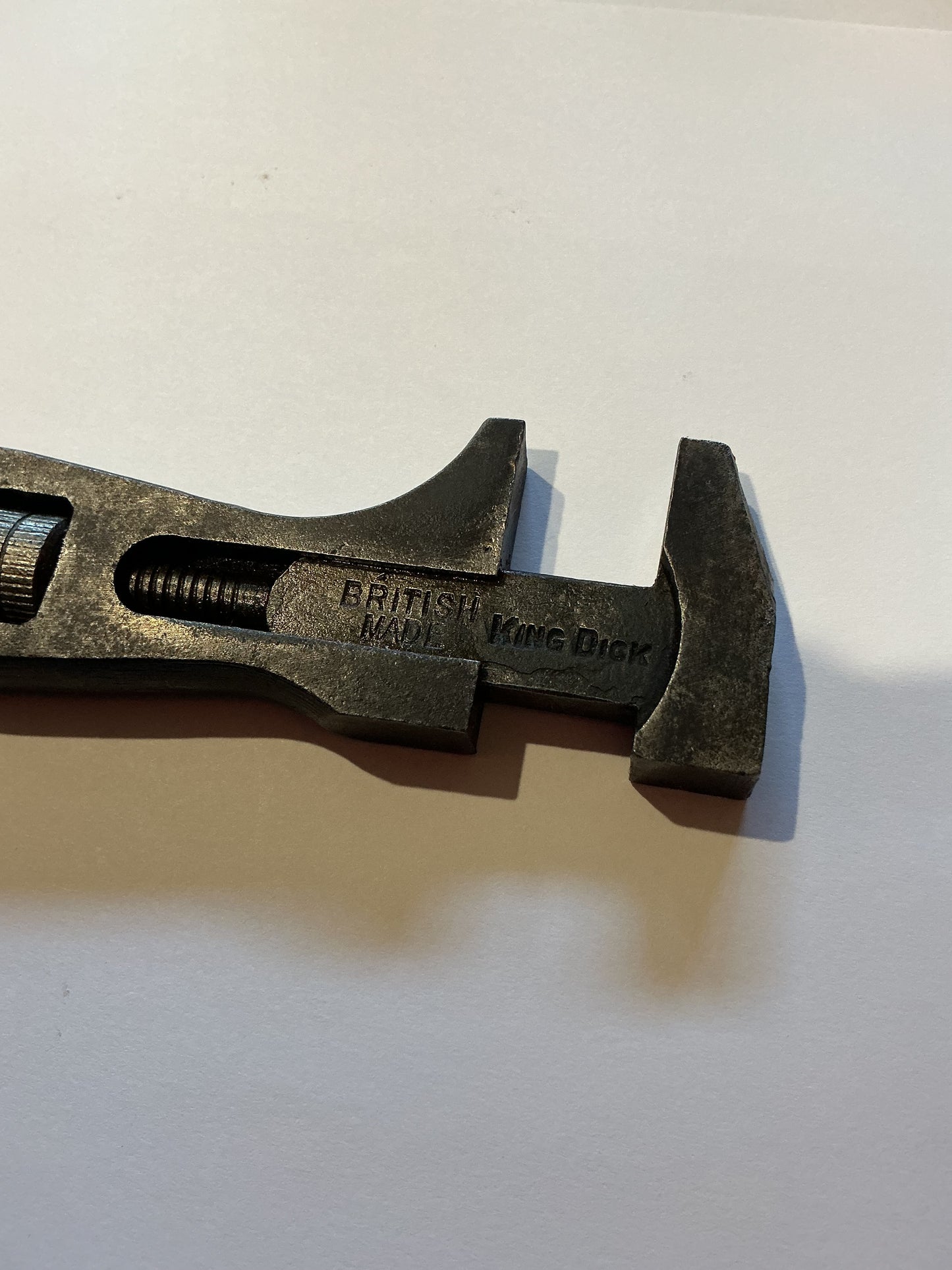 British Made Big Dick Adjustable Wrench