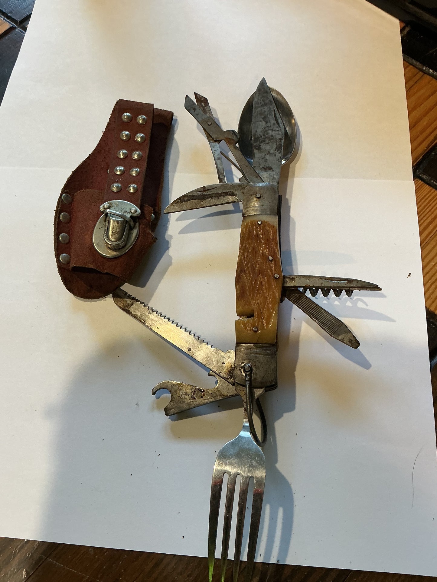Vintage Japan made Camping Knife