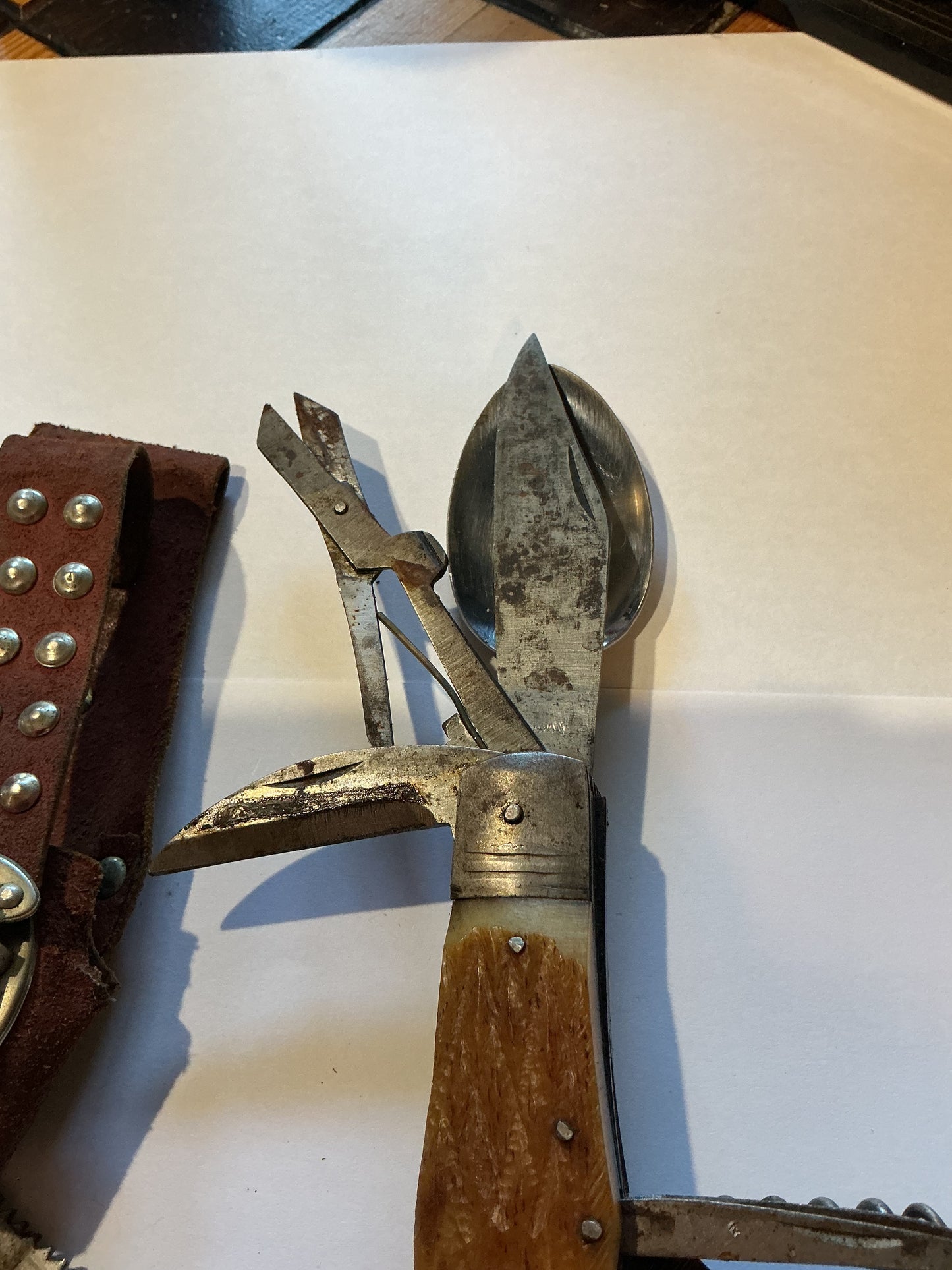 Vintage Japan made Camping Knife