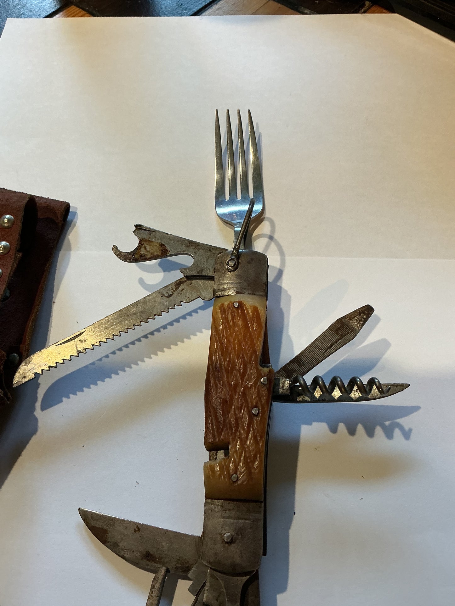 Vintage Japan made Camping Knife