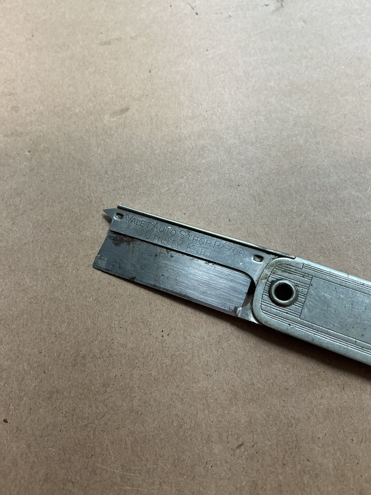 Antique early 1920's advertising cigar and box cutter razor Valet Auto-Strop Utility Razor