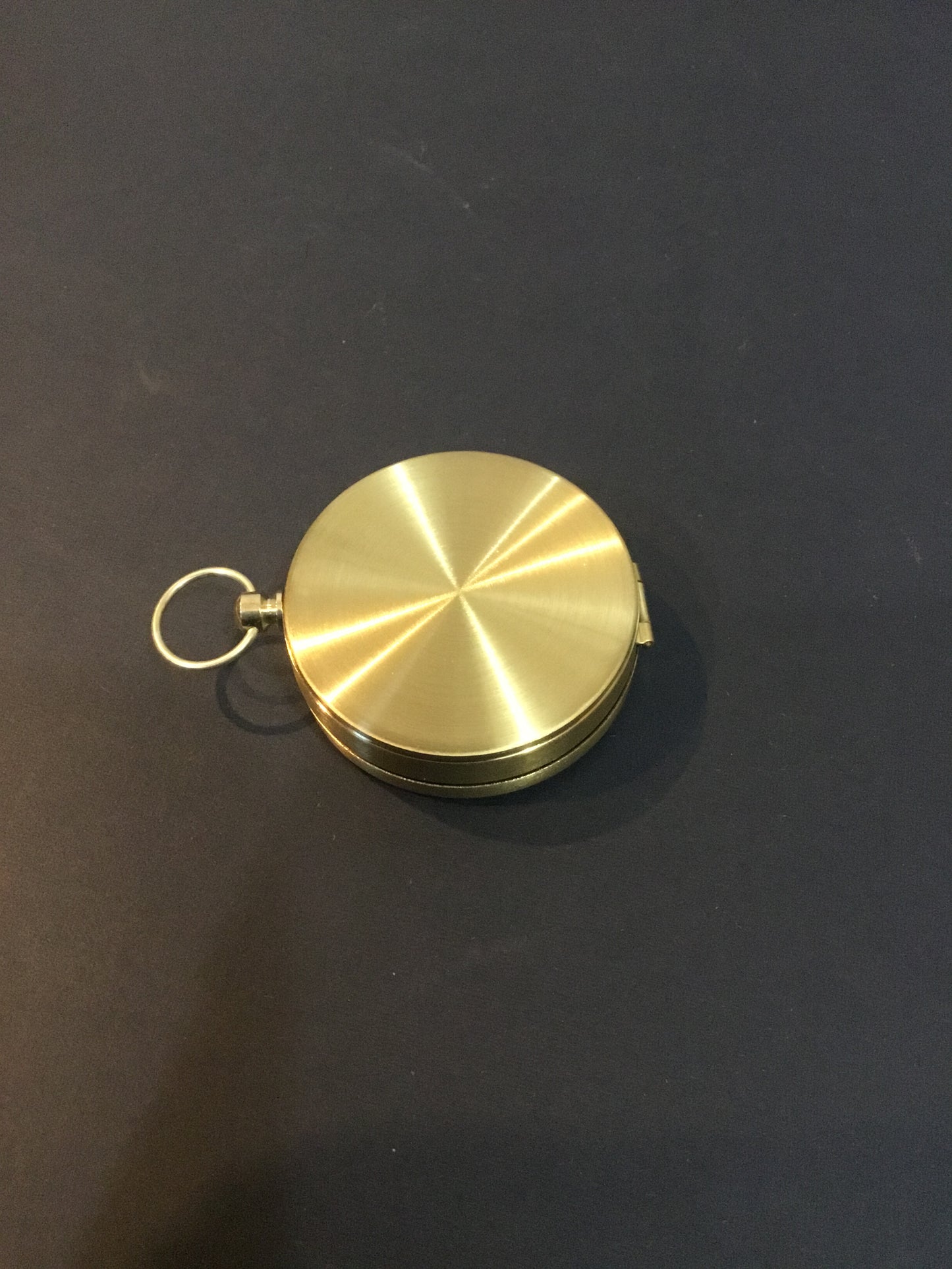 New Vintage Looking Liquid Filled Compass , Brass