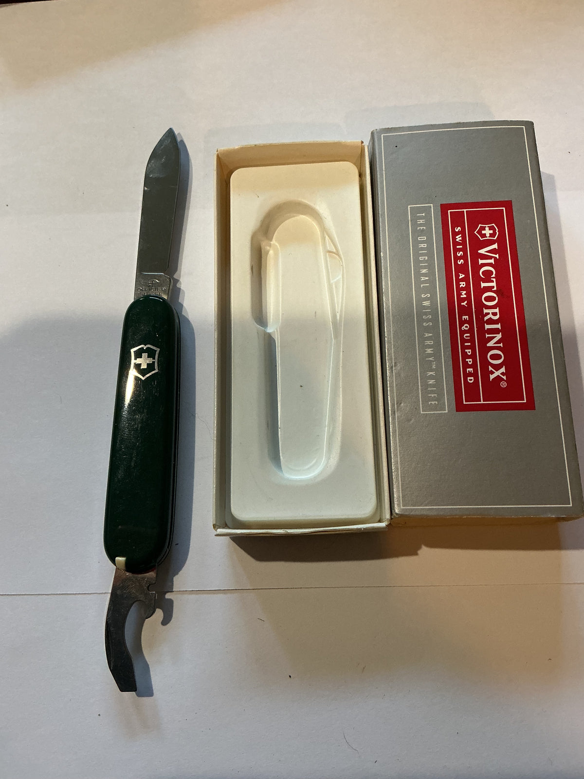 Swiss Army Knife in Box ( Bantam Hunter Green )
