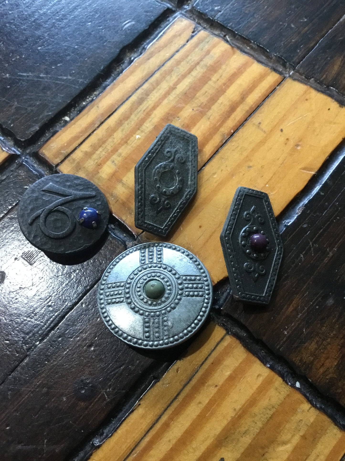 Lot of 4 Germanic Shield Series Tinnies , Germany