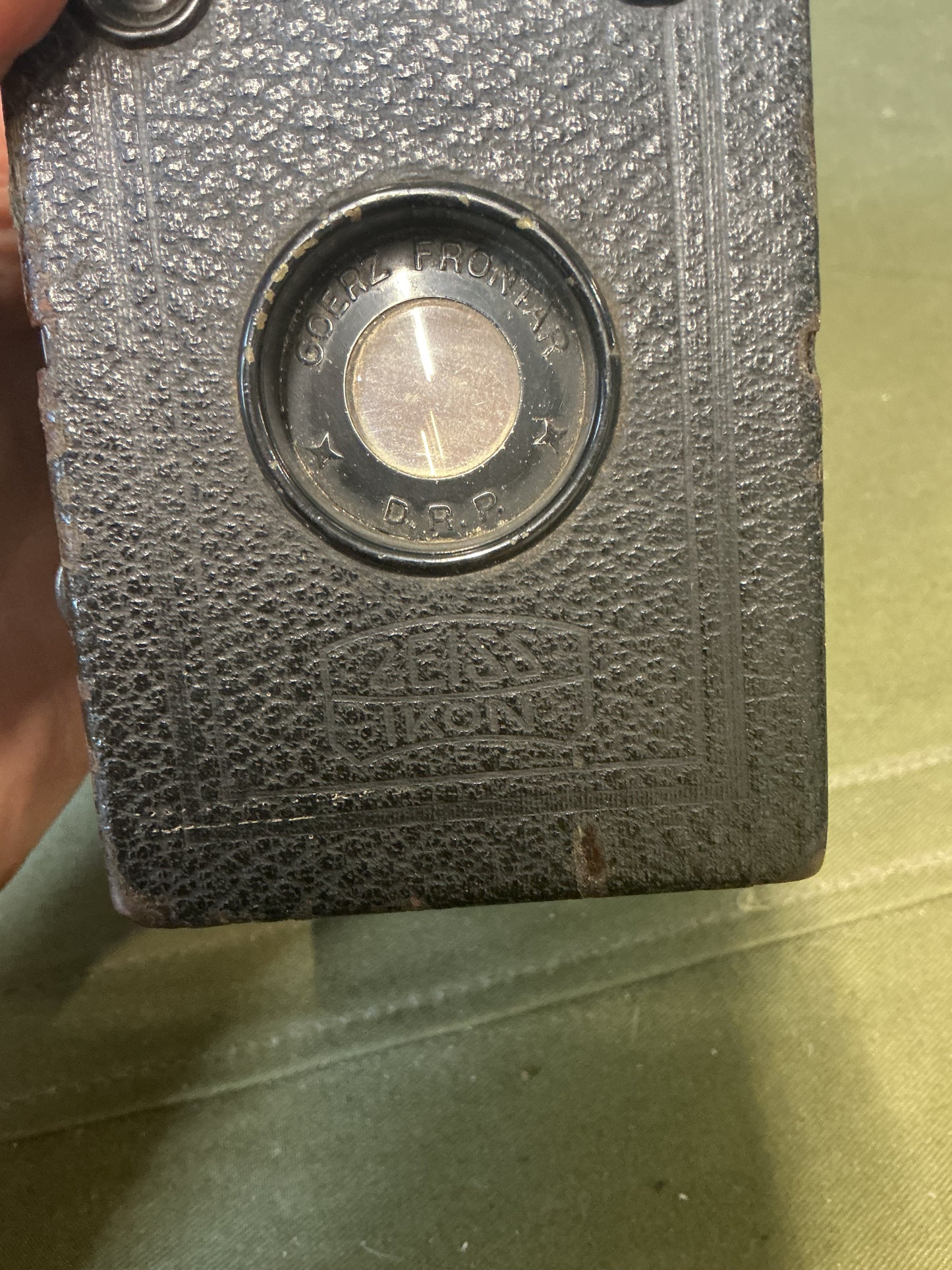 vintage German Zeiss Ikon 54/2 box Tengor 120 roll film camera.