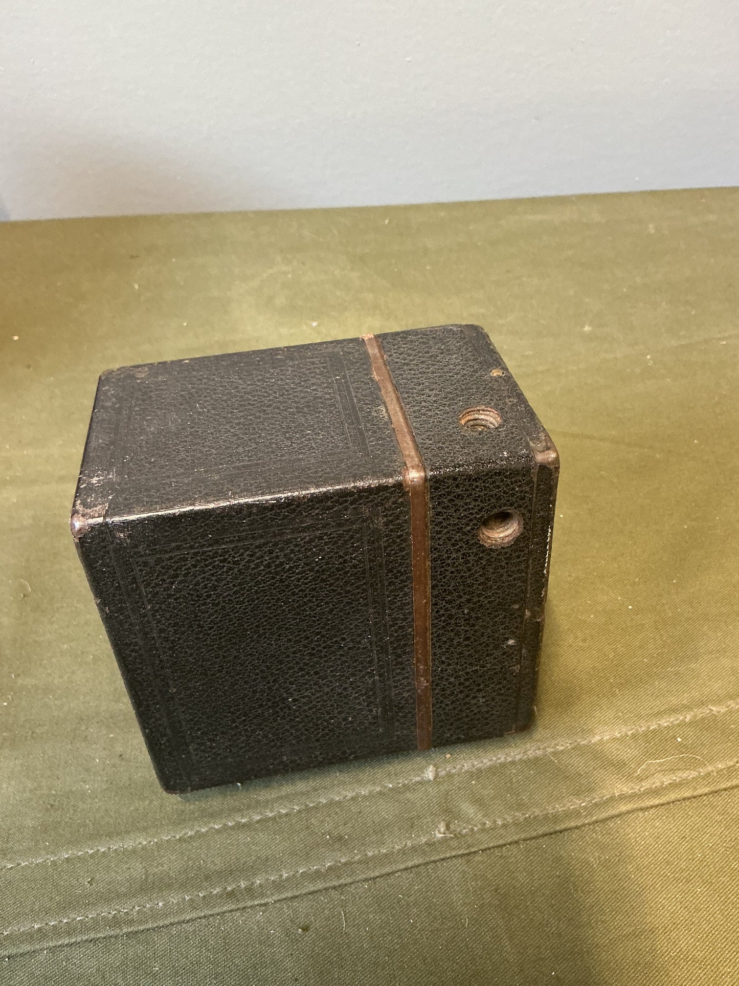 vintage German Zeiss Ikon 54/2 box Tengor 120 roll film camera.