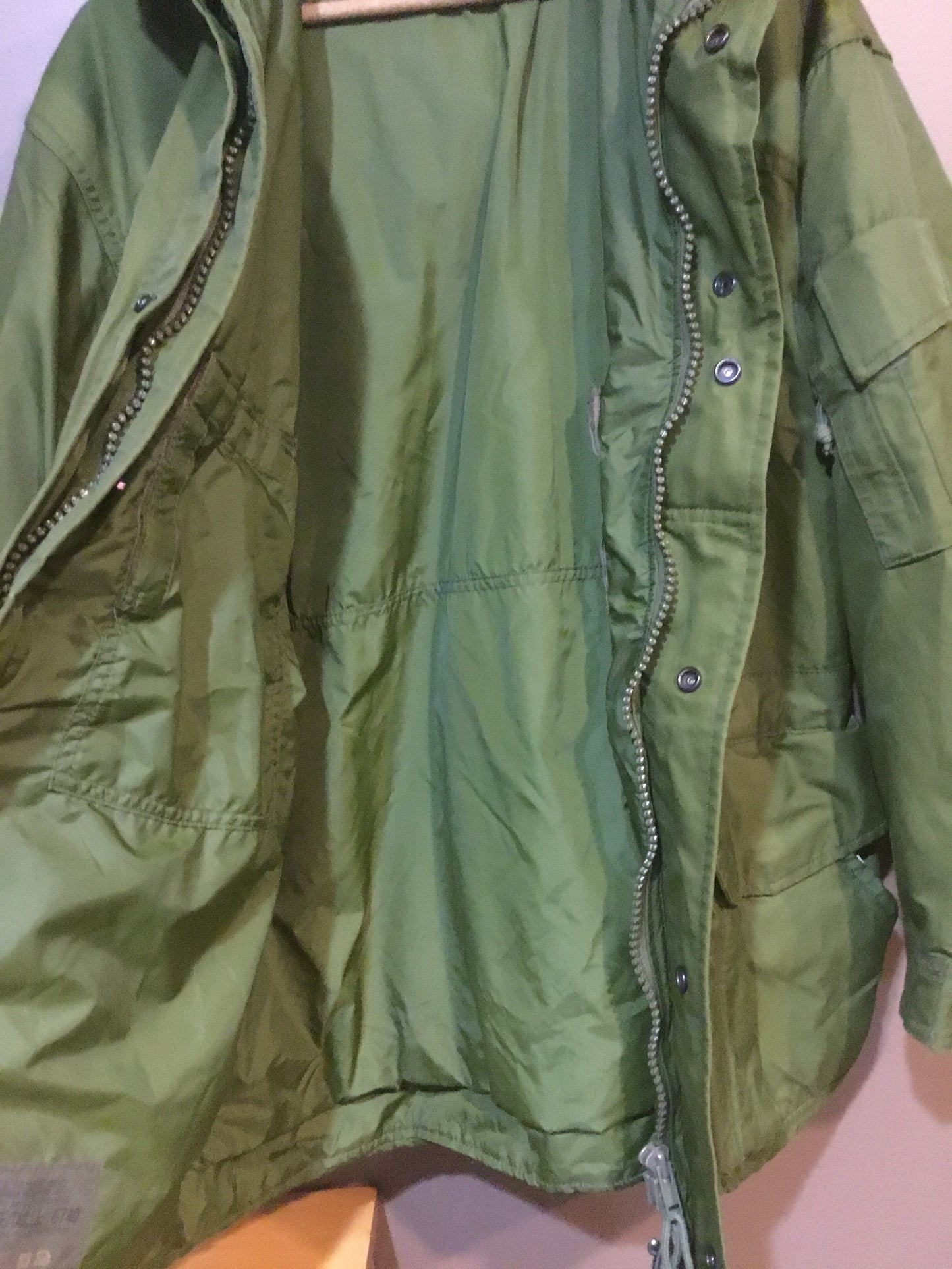 Vintage Canadian Forces Wet Weather Parka