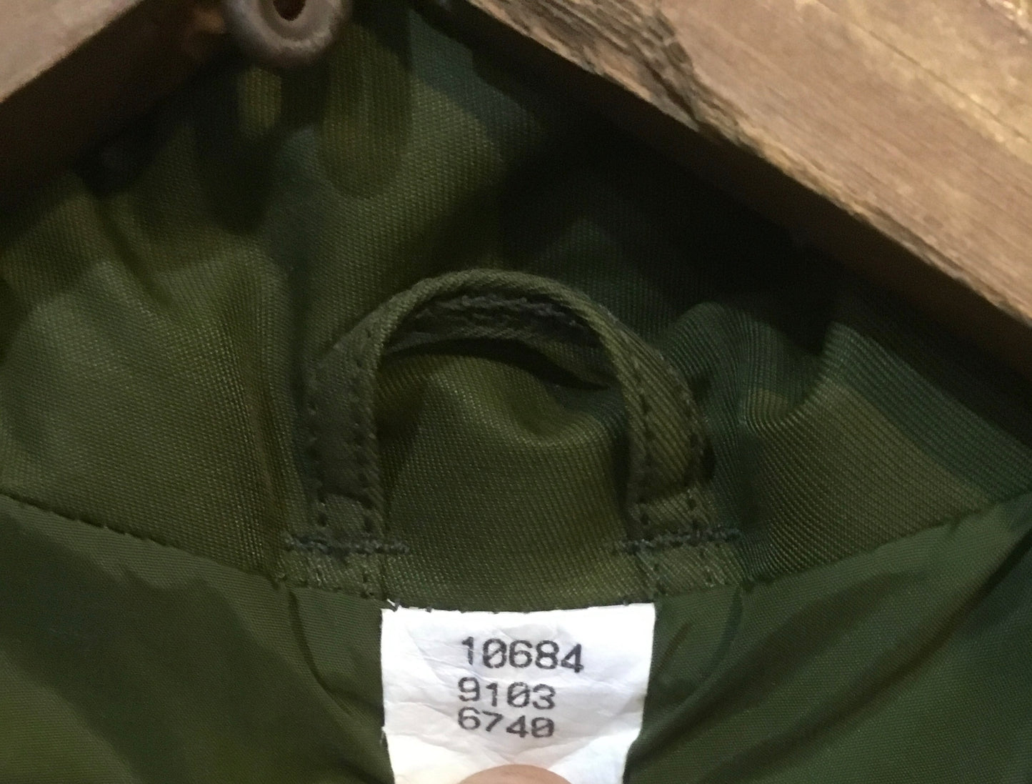 Vintage Canadian Forces Wet Weather Parka