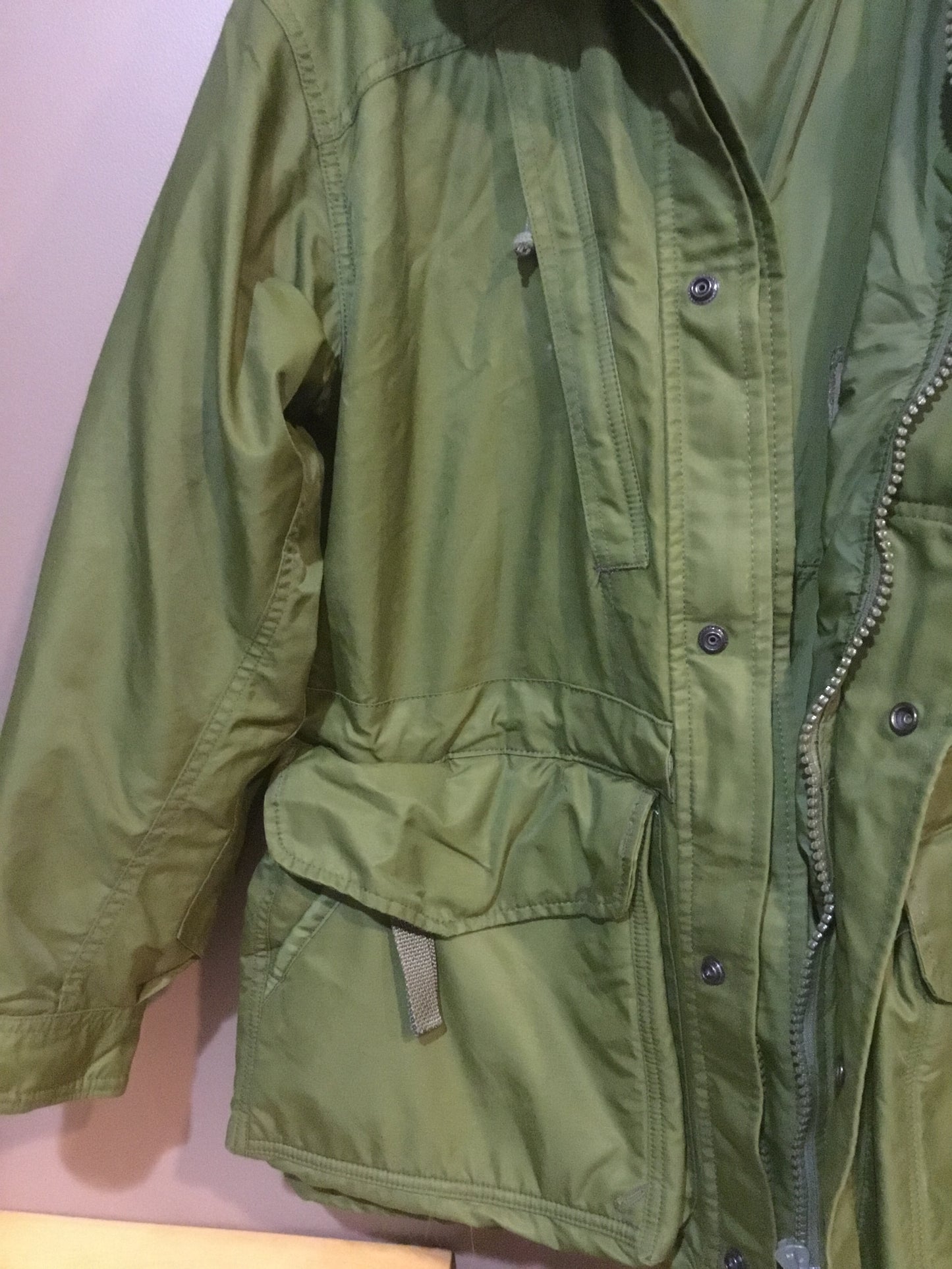 Vintage Canadian Forces Wet Weather Parka