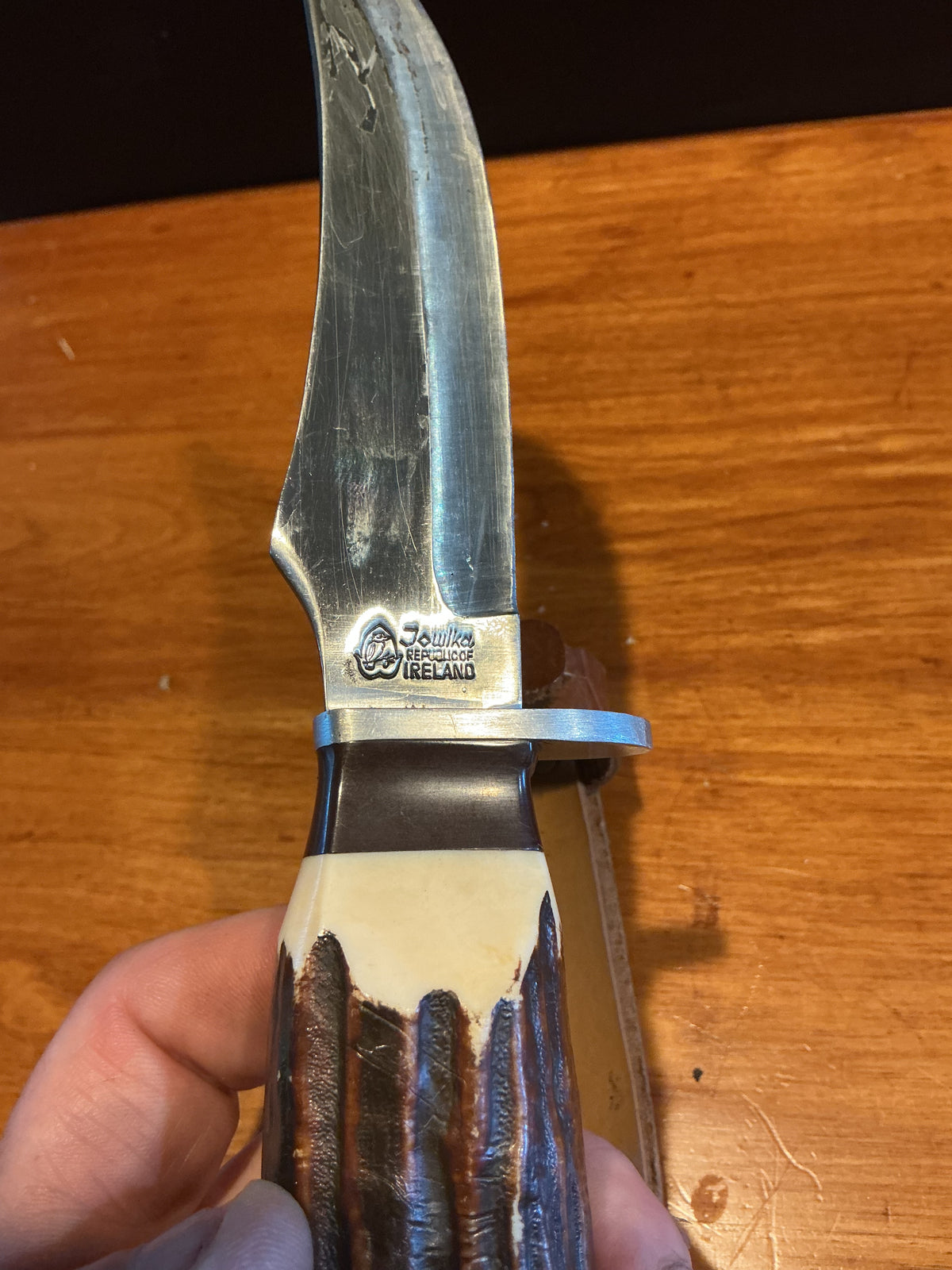 Irish Made Hunting Knife with Sheath