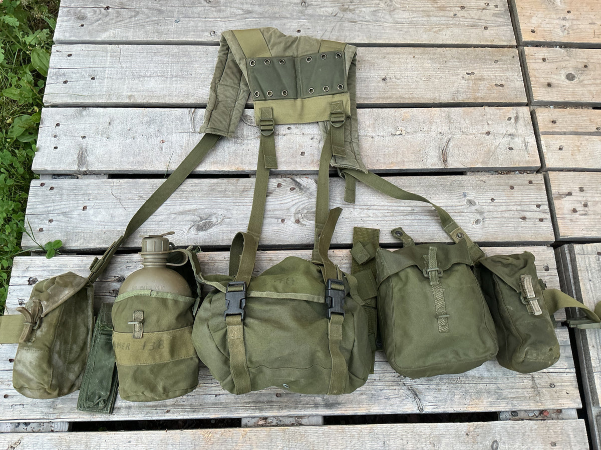 1982 pattern Canadian Military Webbing Set