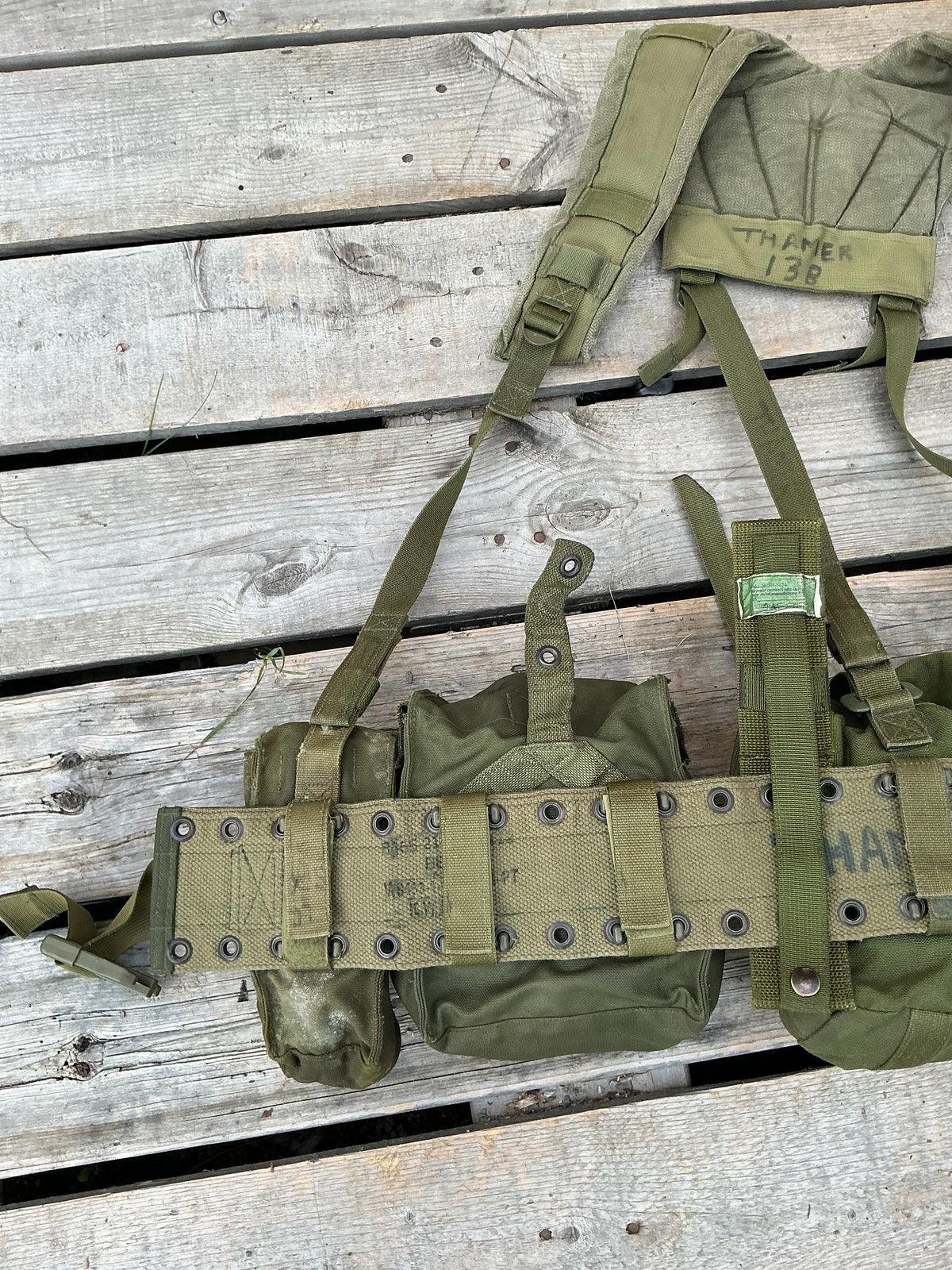 1982 pattern Canadian Military Webbing Set