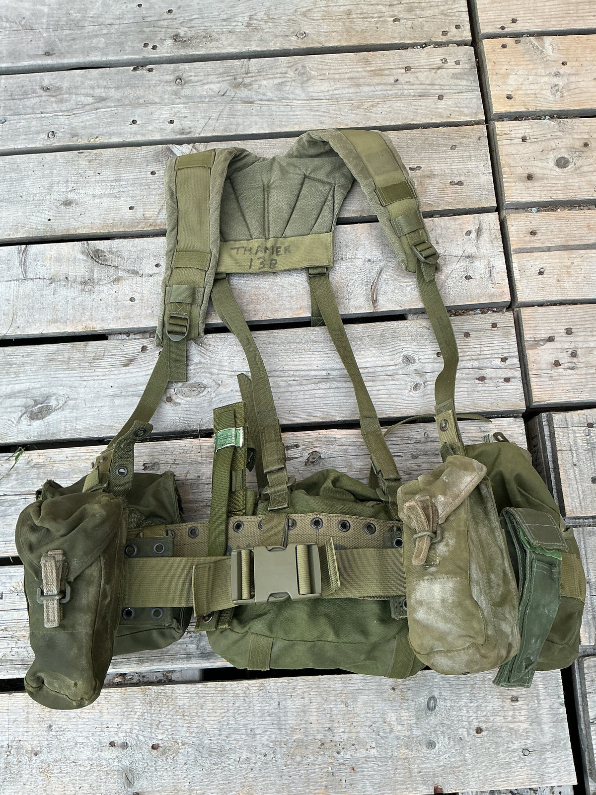 1982 pattern Canadian Military Webbing Set