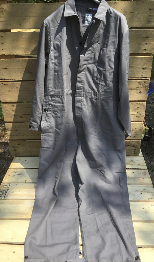 Military Work Coveralls 76/48 XL Button up Front