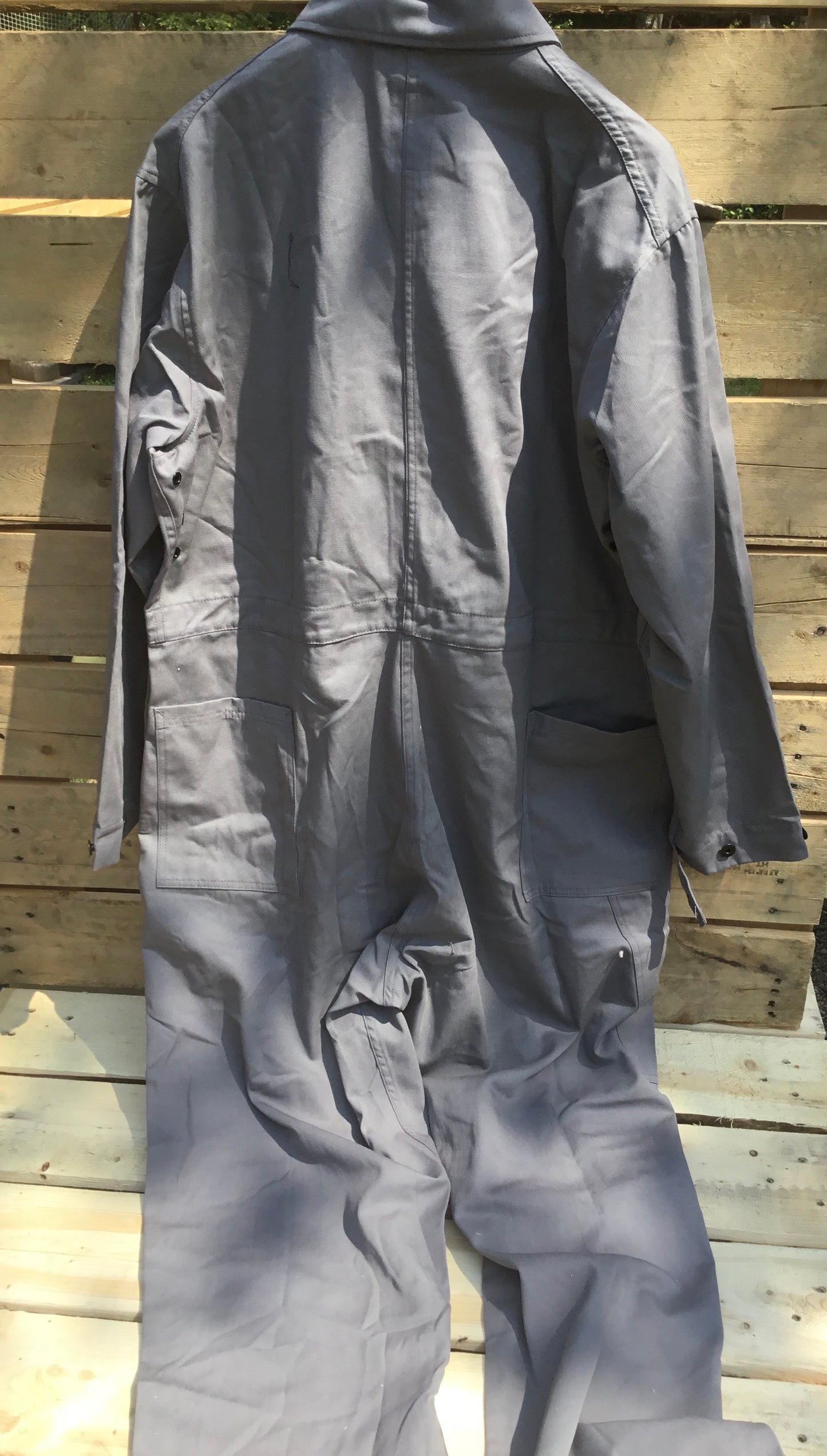 Military Work Coveralls 76/48 XL Button up Front
