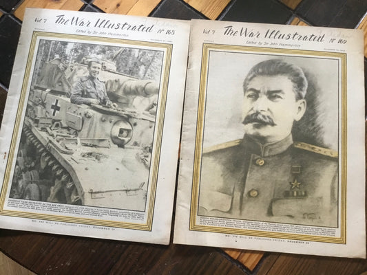 WW11 The War Illustrated Magazines No.168 , 169  ,Vol.7