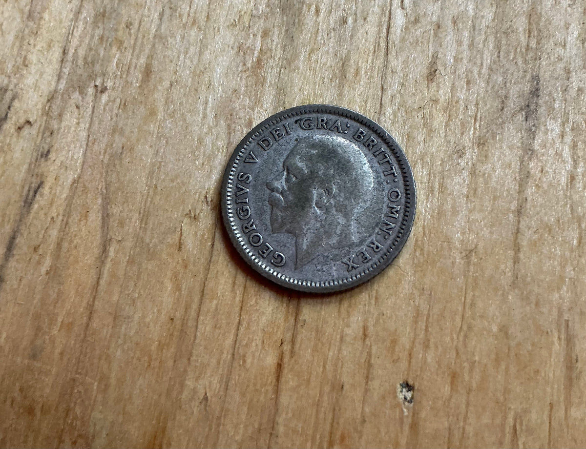 1927 Great Britain UK 6 Pence coin In Circulated Condition