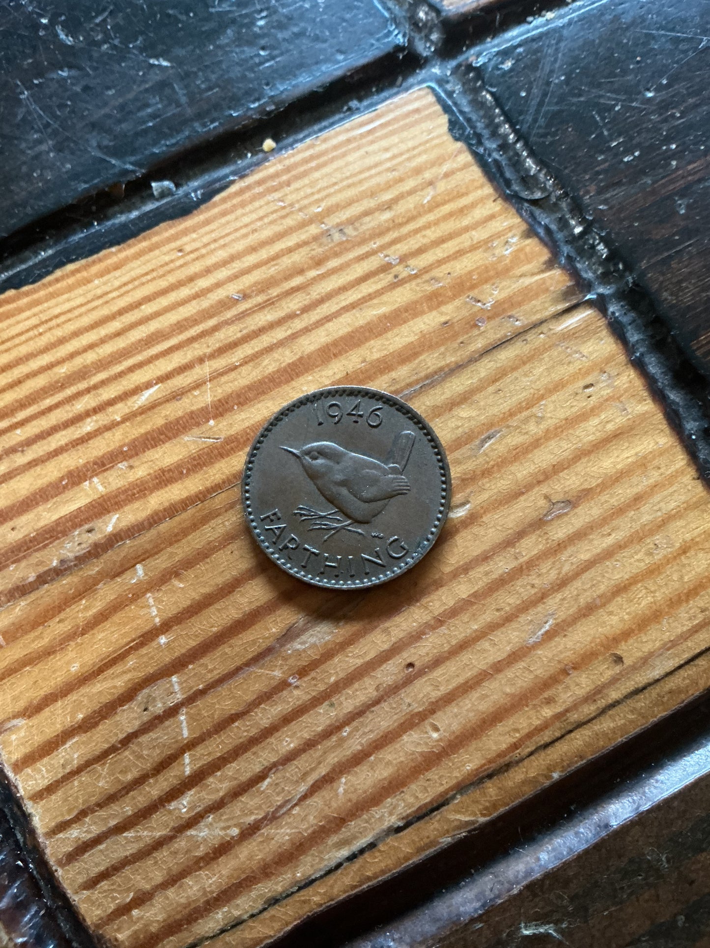 1946 George VI Copper Farthing