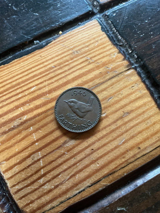 1946 George VI Copper Farthing