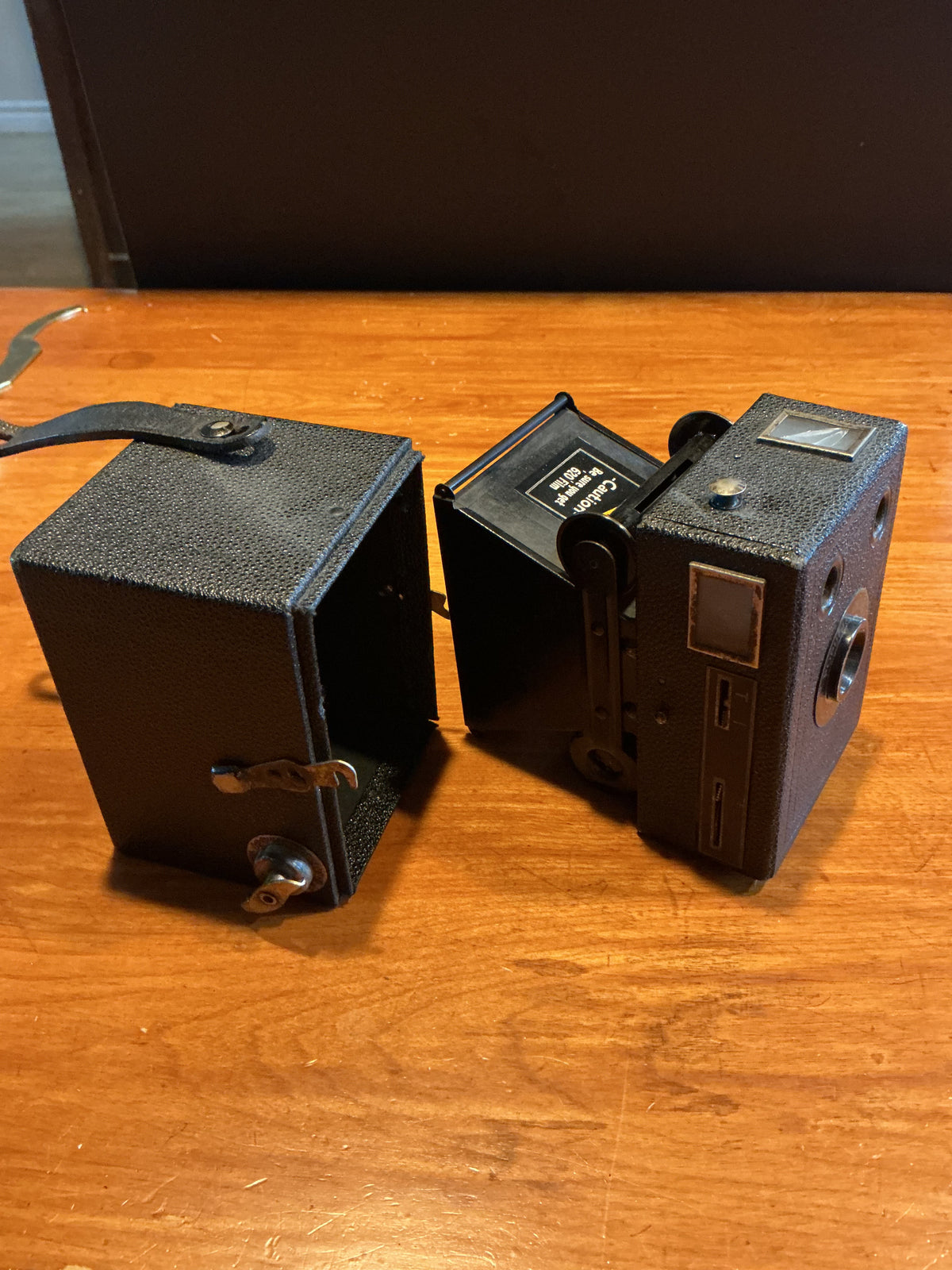 Kodak Six-20 Popular Brownie box camera circa 1930s,