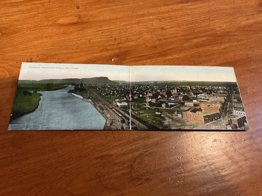 1950s Panoramic View postcard of Port, William Ontario Canada