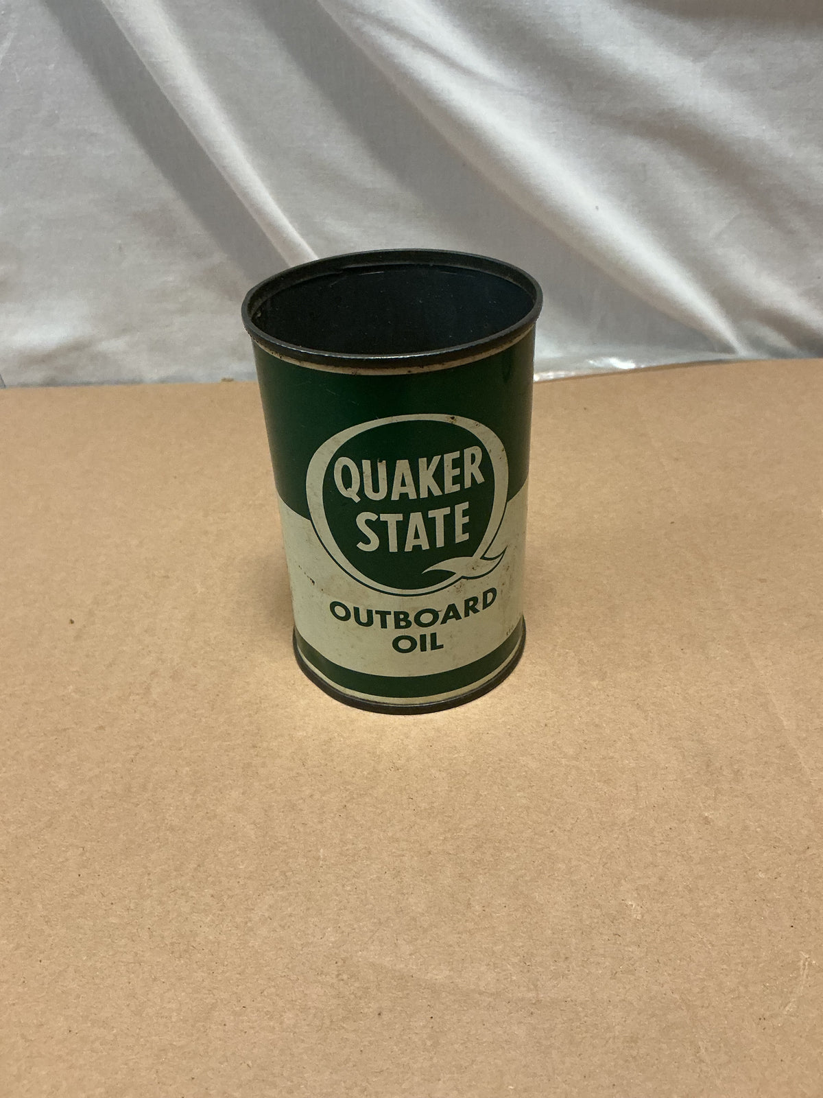 Vintage Quaker State 10oz Outboard Oil Can