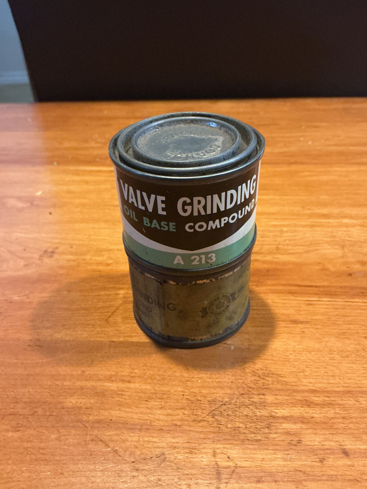 2 Vintage Canadian Tire Valve Grinding Compound Tins