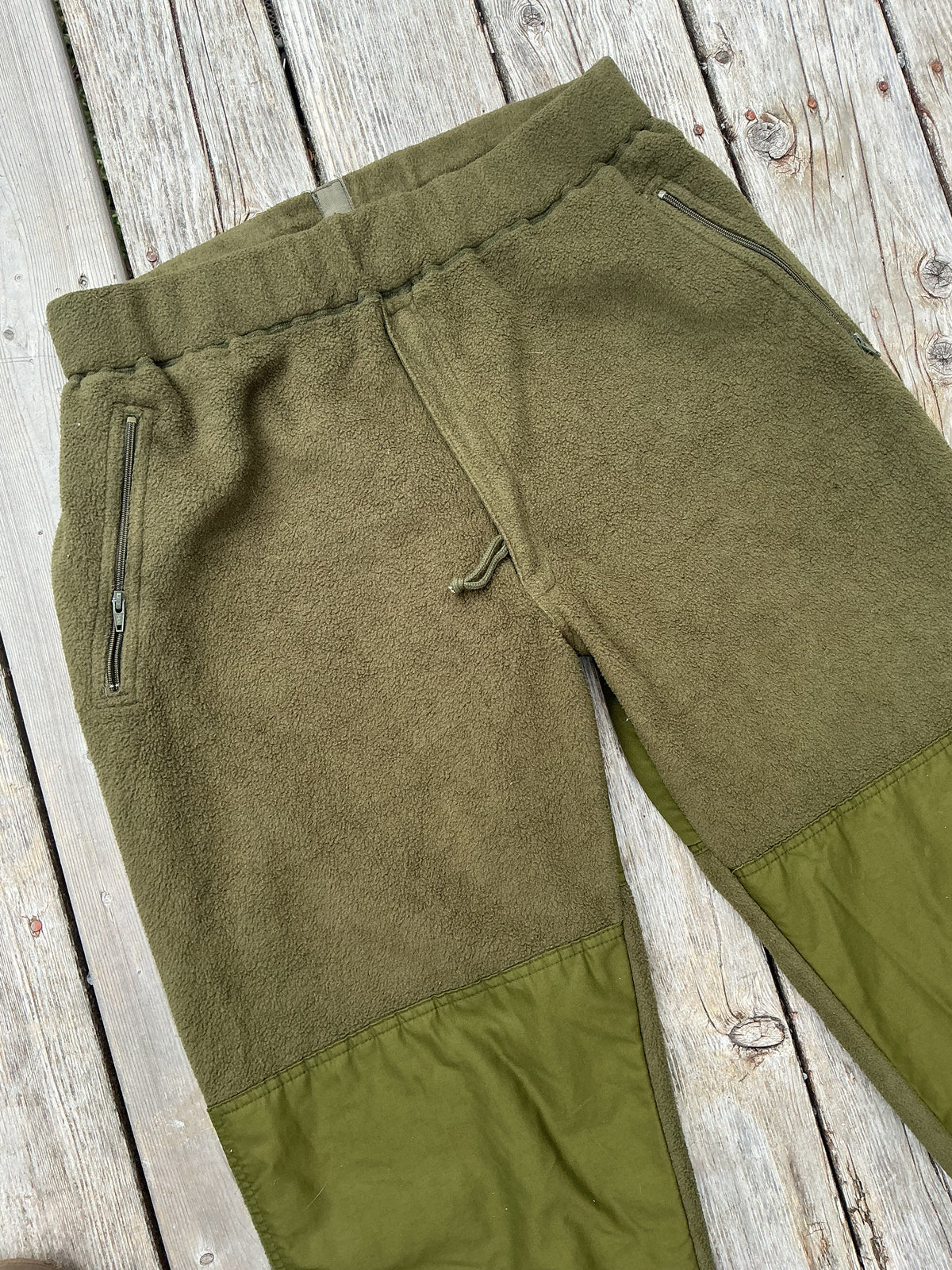 Vintage Canadian Forces Polar Fleece Pants Large Regular