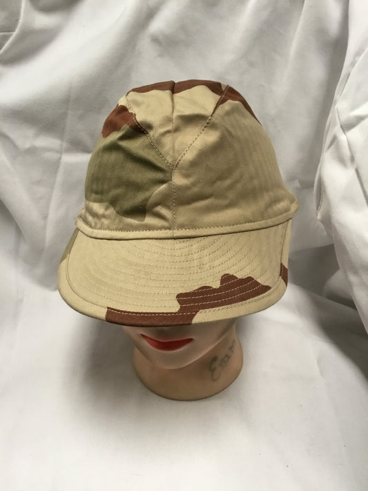 French military desert hat, with neck cover