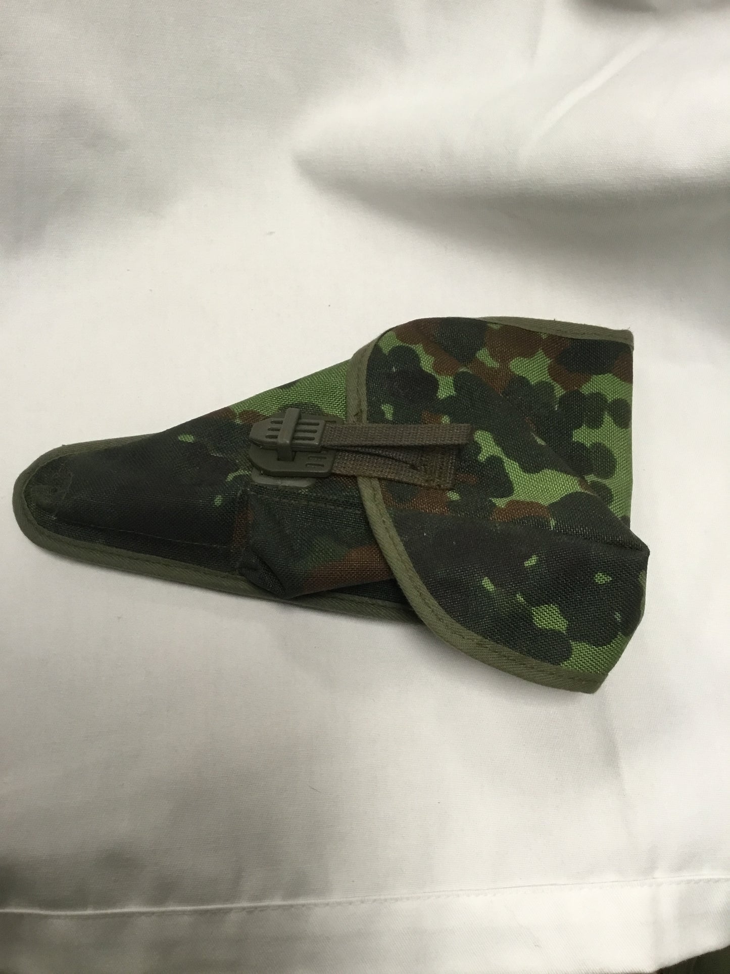 New Genuine German Army Holster in Flecktarn Camo.  For Walther P38.