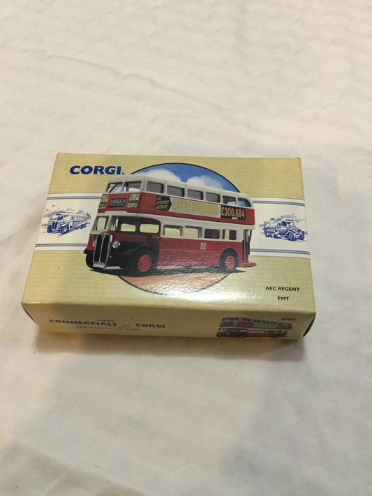 Corgi AEC REGENT PMT Double decker Bus