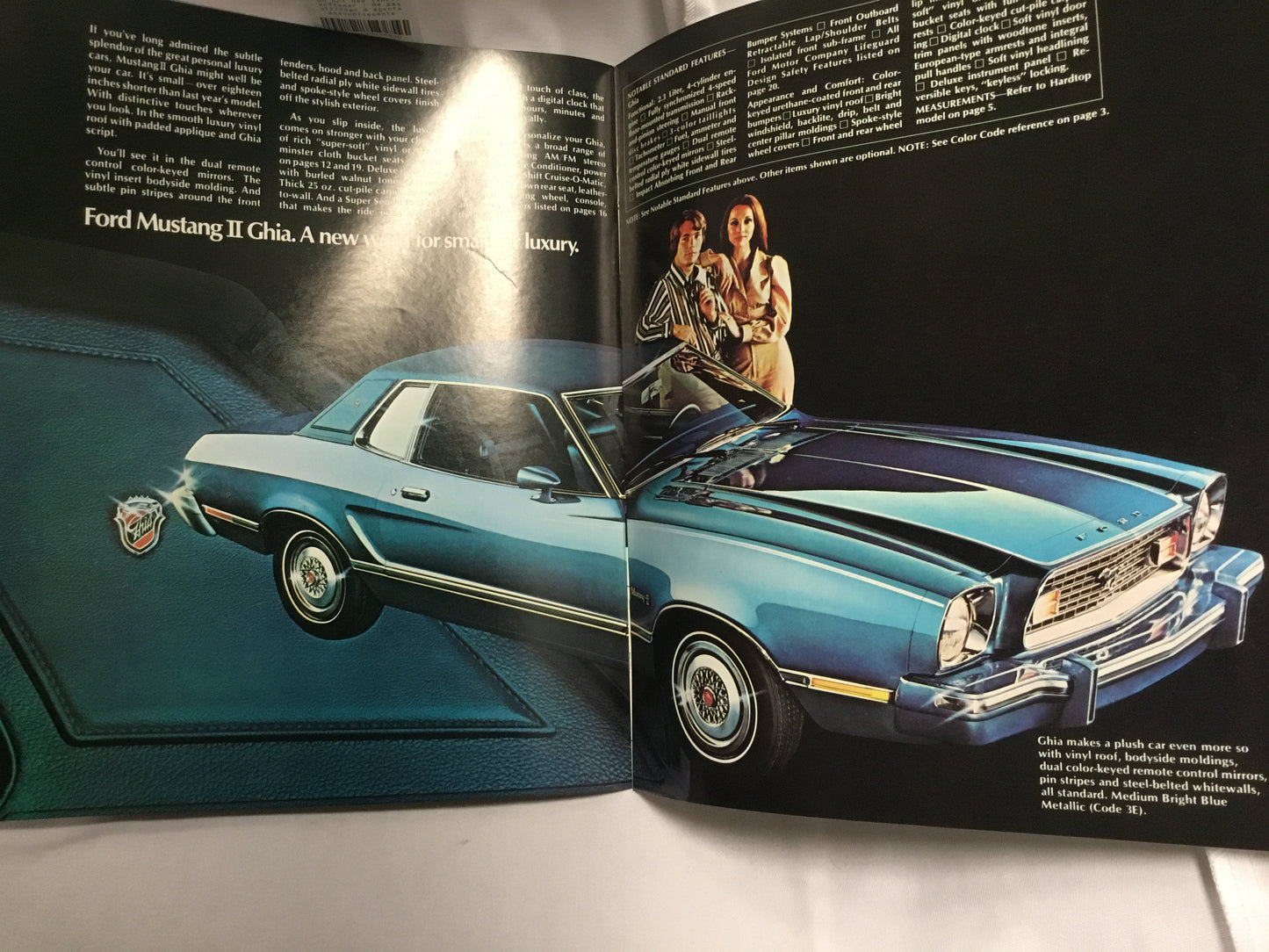 1974 Ford Mustang 11 Sales brochure