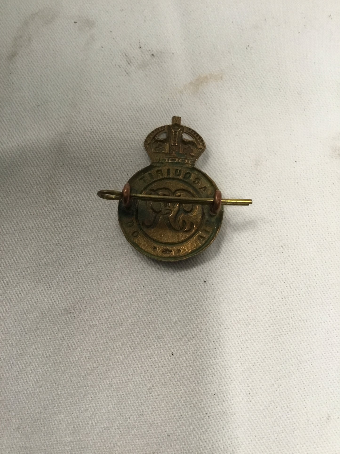 George V1.Royal Military Collage Cap Badge