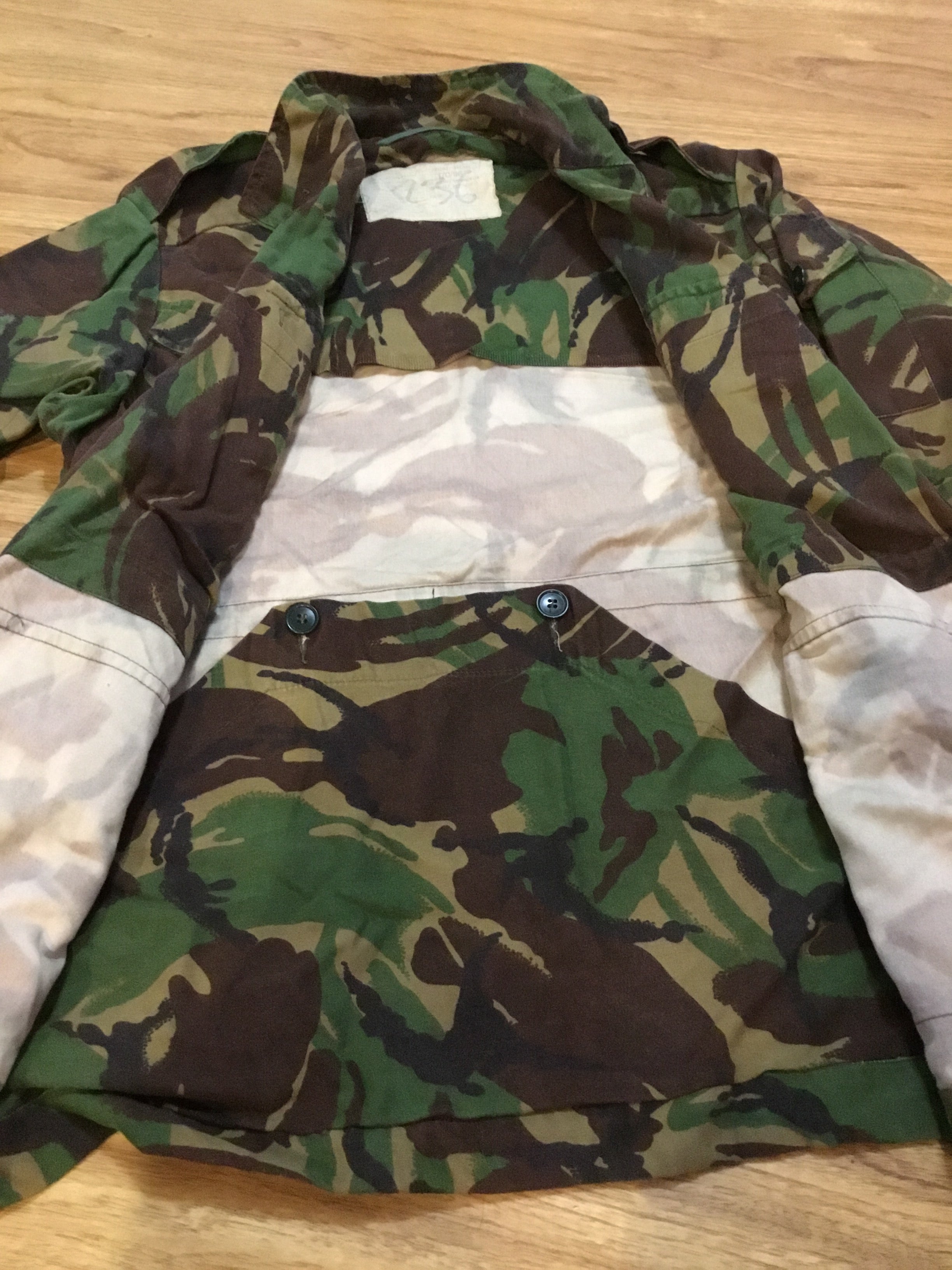 British top dpm jacket