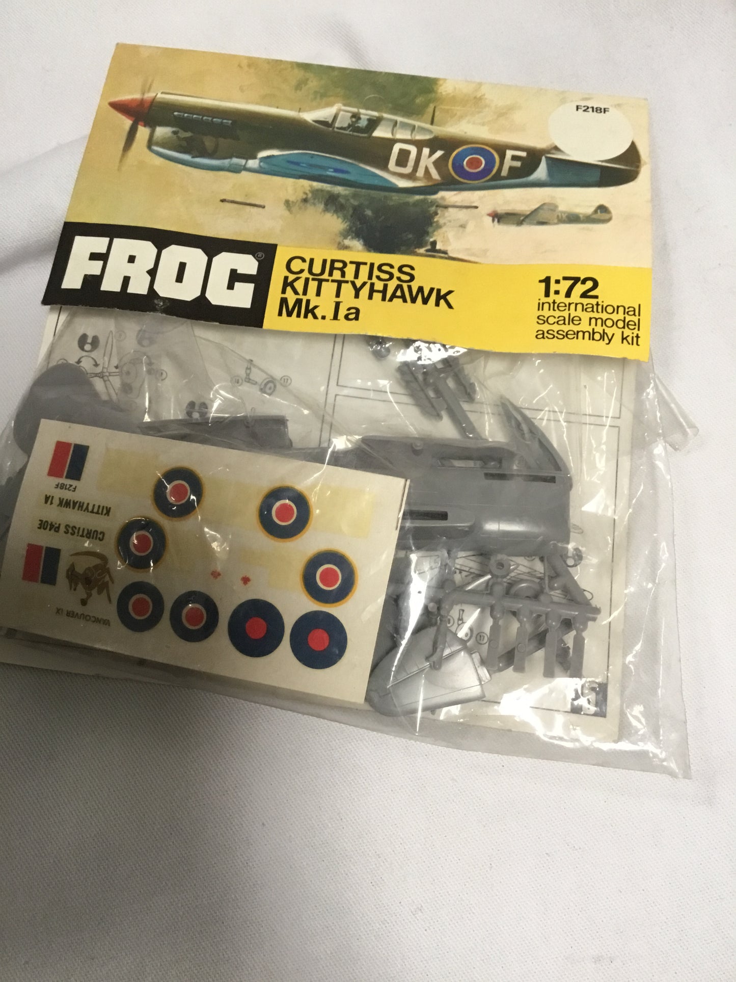 Frog Curtiss Kittyhawk MK. IA  1:72