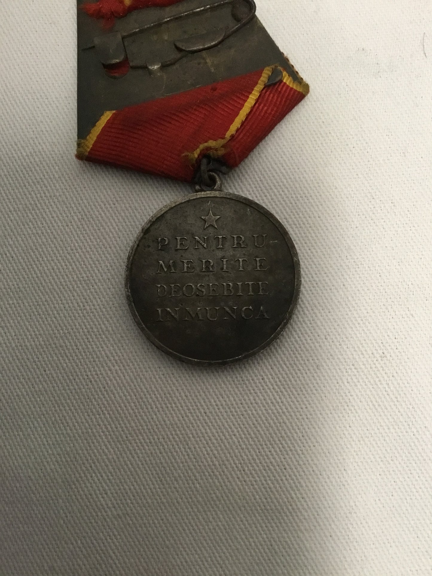 Romanian Communist RPR Labor Merit Medal