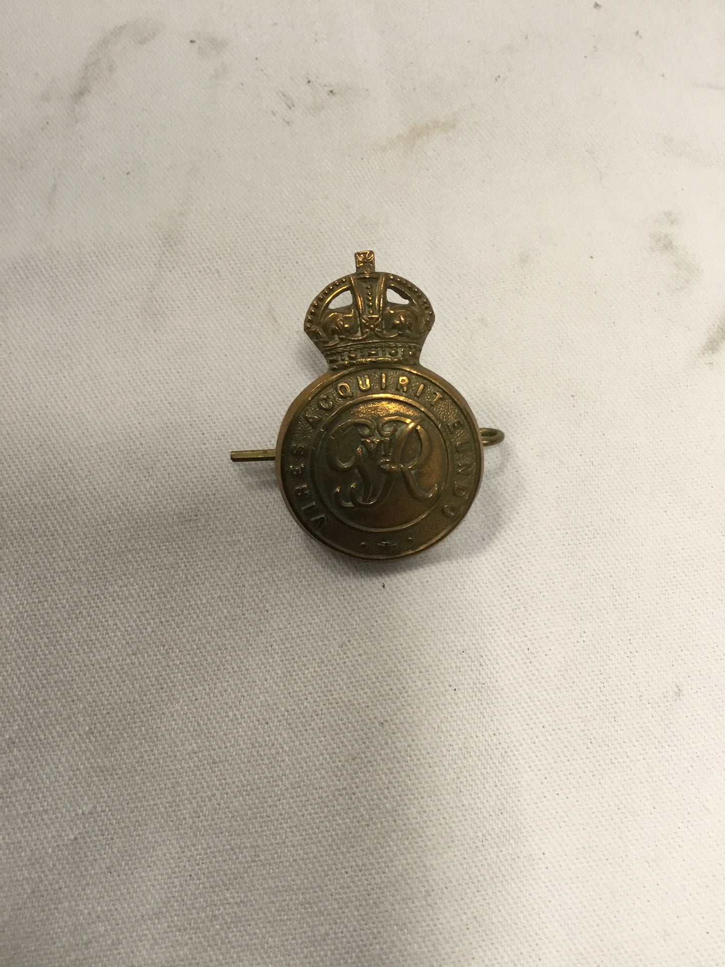 George V1.Royal Military Collage Cap Badge