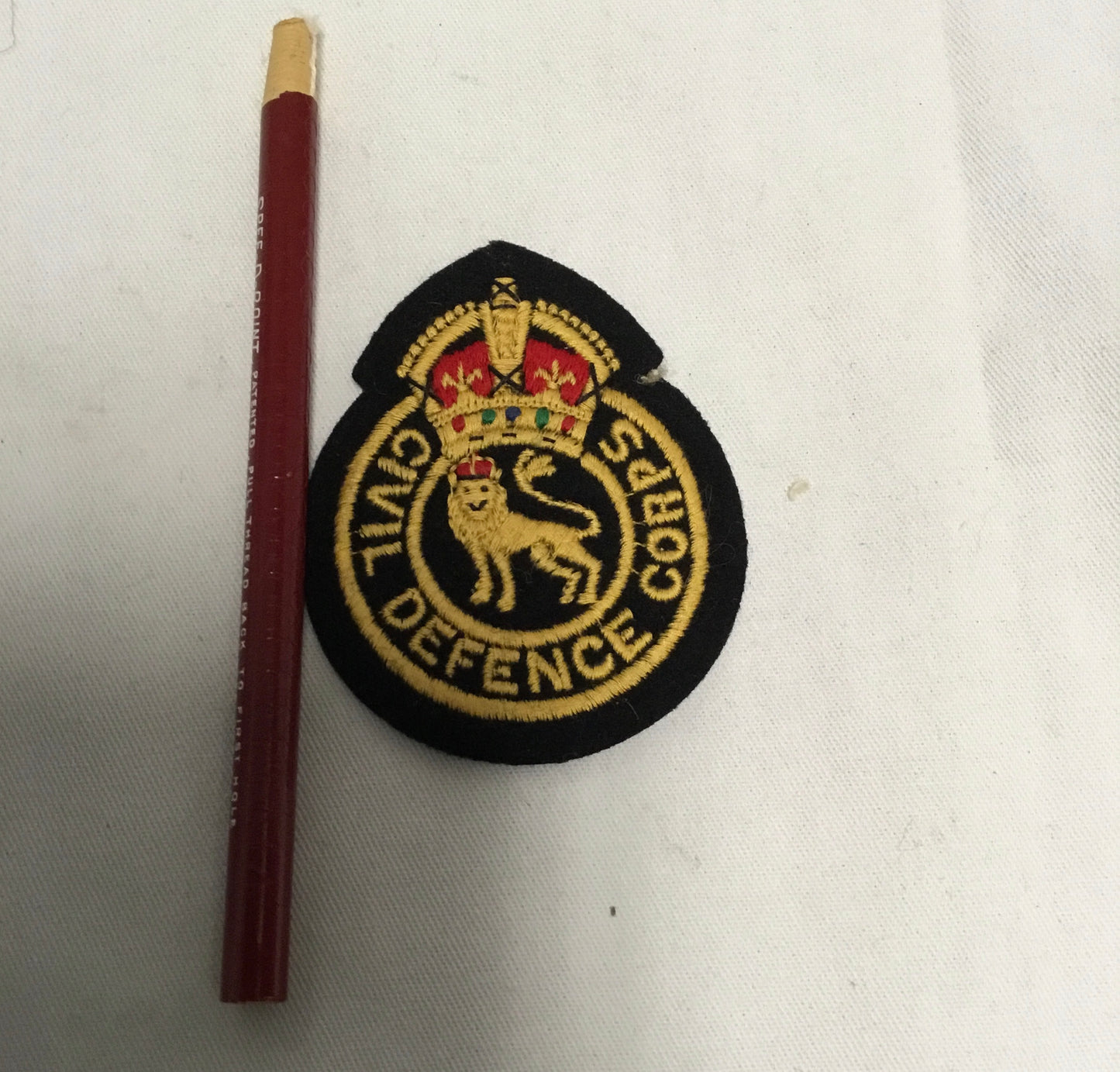 British Civil Defence Corps Patch