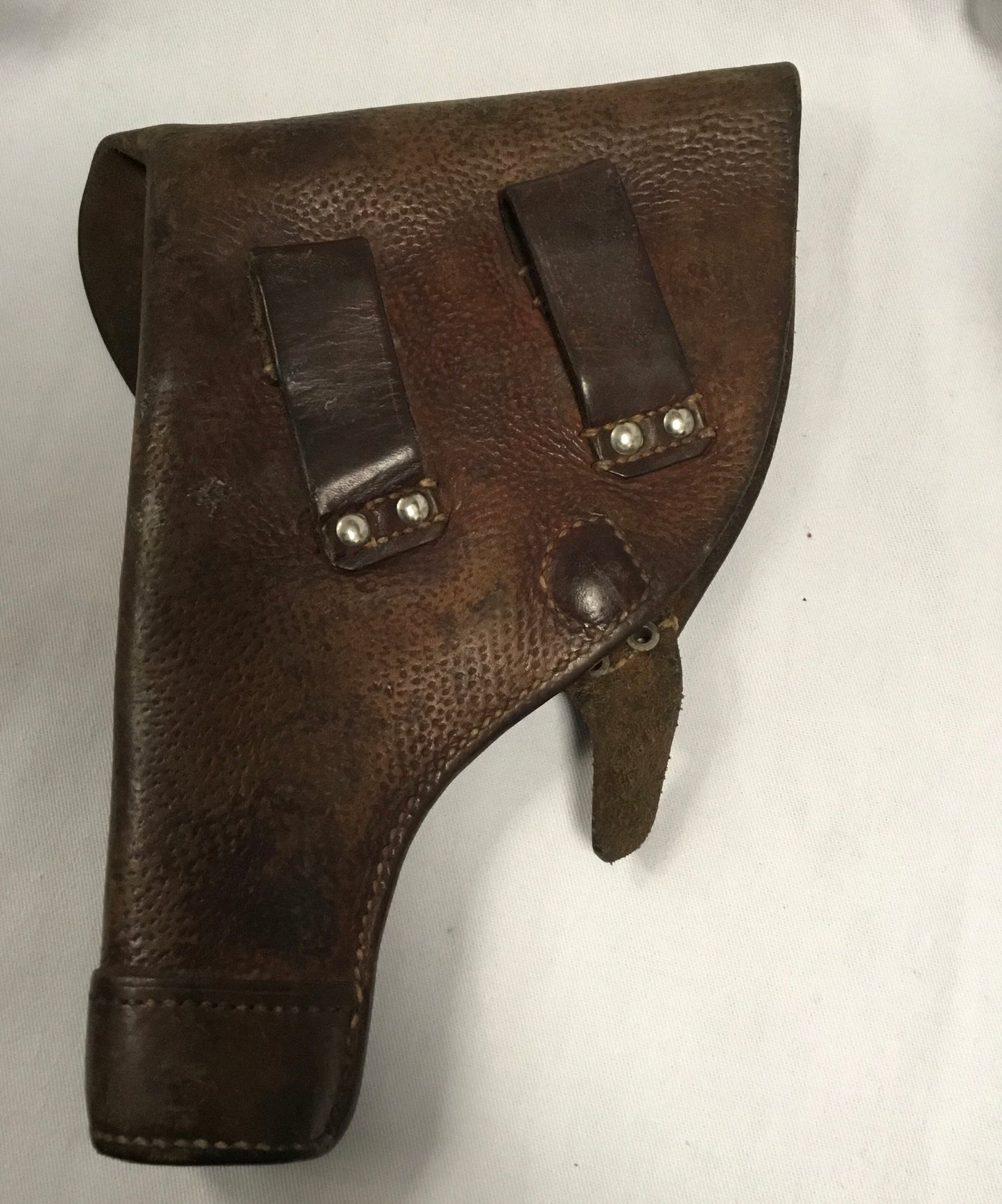 WWII SWEDISH MILITARY BROWNING LEATHER HOLSTER M1903/07