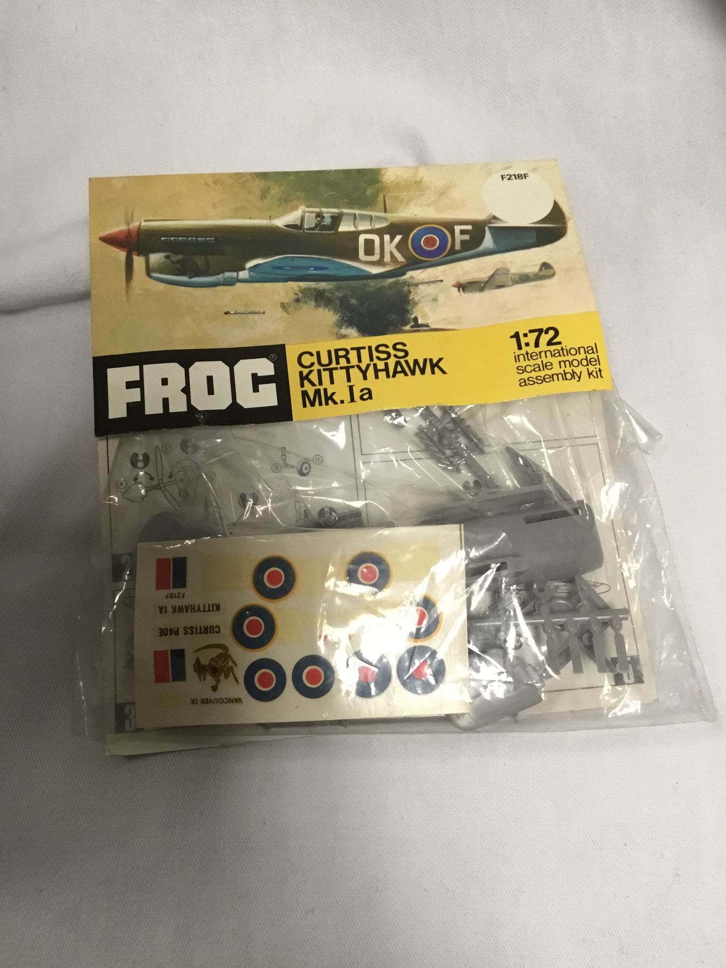 Frog Curtiss Kittyhawk MK. IA  1:72